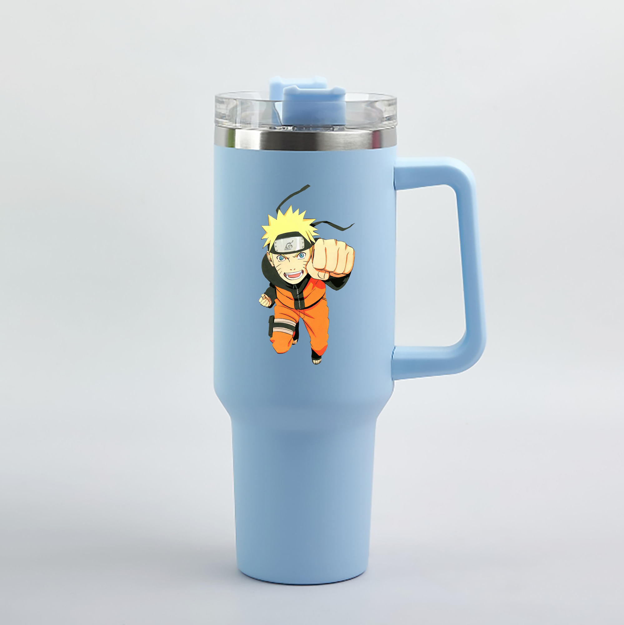 （画像用） NARUTO -ナルト- うずまき ナルト Uzumaki Naruto 1200mL車用タンブラー（カラープリント）