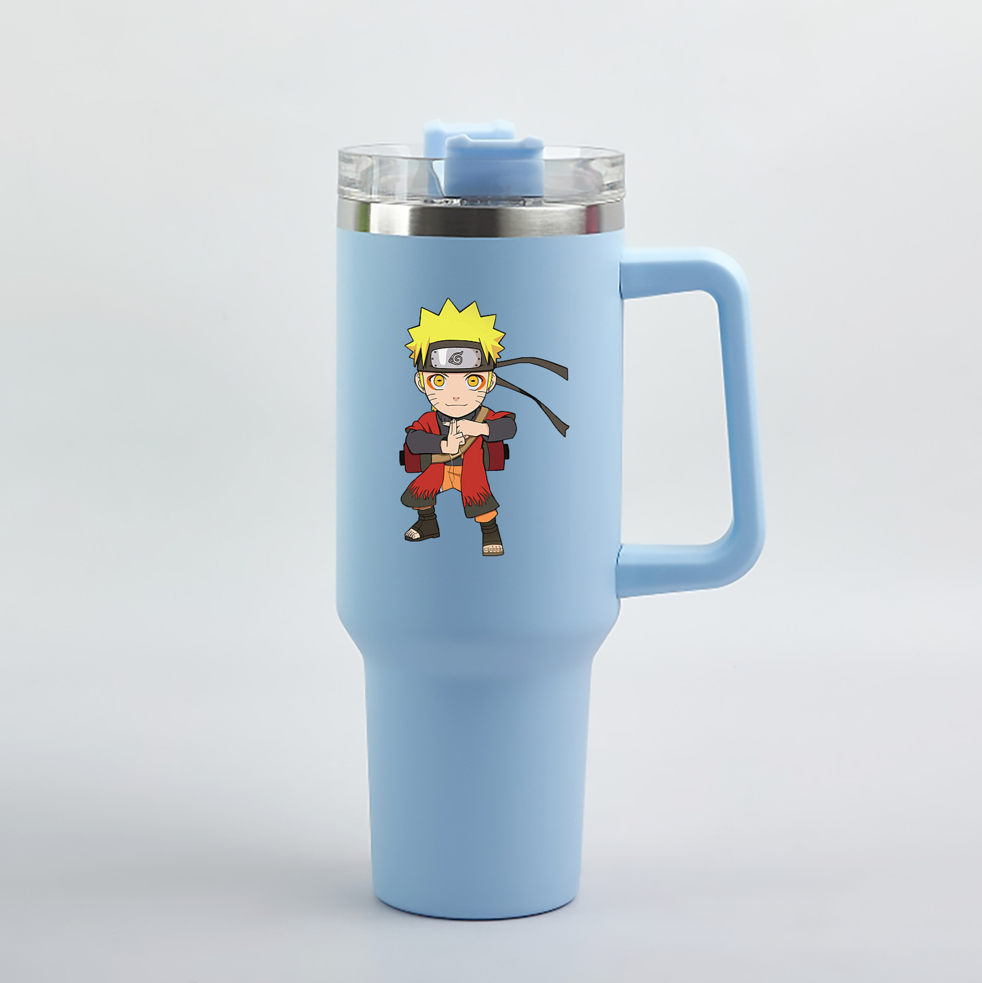 （画像用） NARUTO -ナルト- うずまき ナルト Uzumaki Naruto 1200mL車用タンブラー（カラープリント）