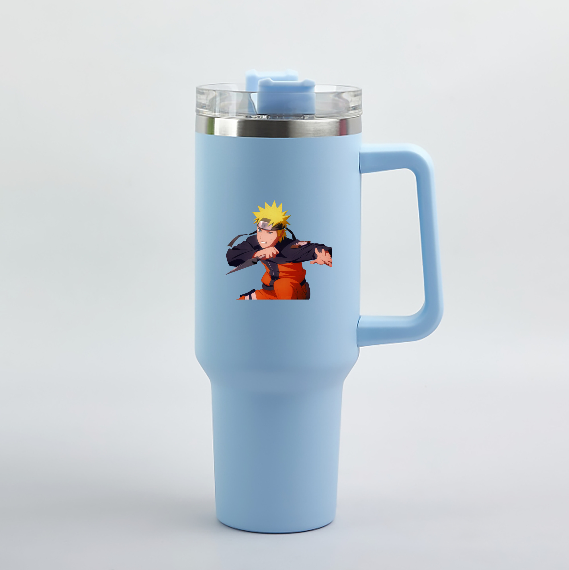 （画像用） NARUTO -ナルト- うずまき ナルト Uzumaki Naruto 1200mL車用タンブラー（カラープリント）
