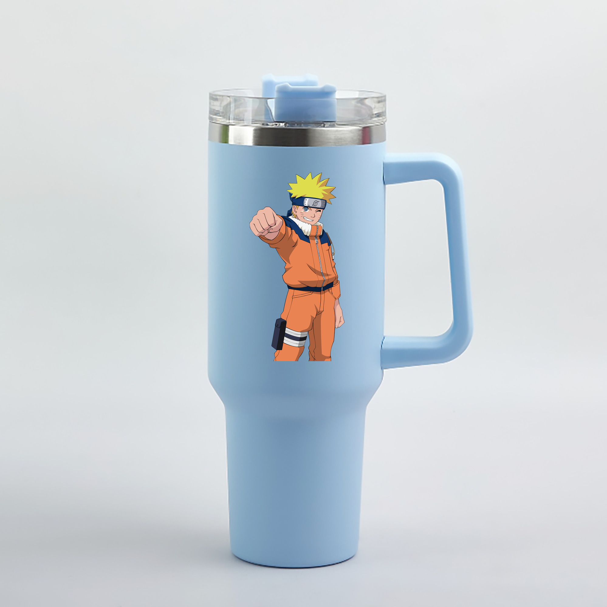 （画像用） NARUTO -ナルト- うずまき ナルト Uzumaki Naruto 1200mL車用タンブラー（カラープリント）