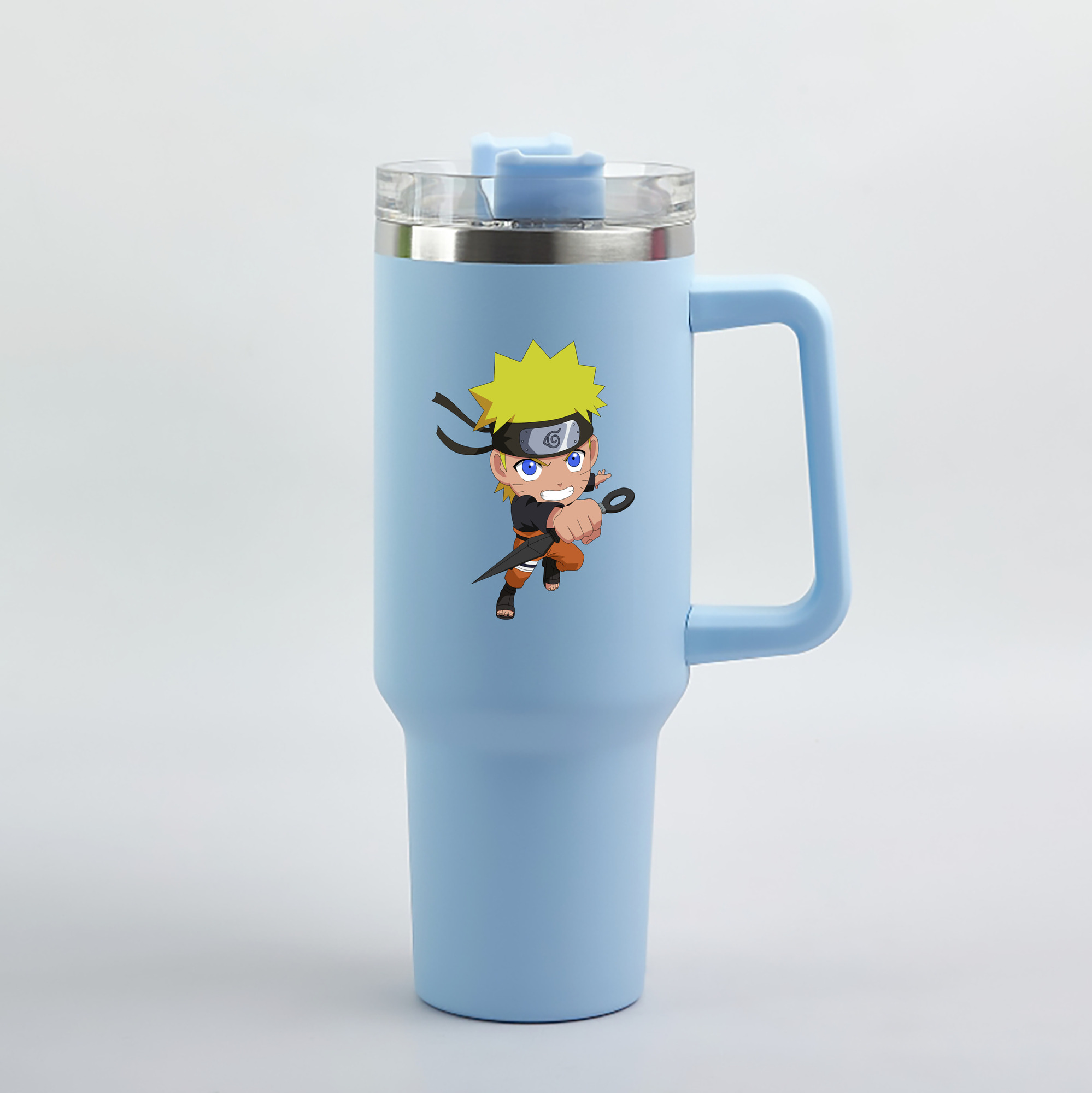 （画像用） NARUTO -ナルト- うずまき ナルト Uzumaki Naruto 1200mL車用タンブラー（カラープリント）