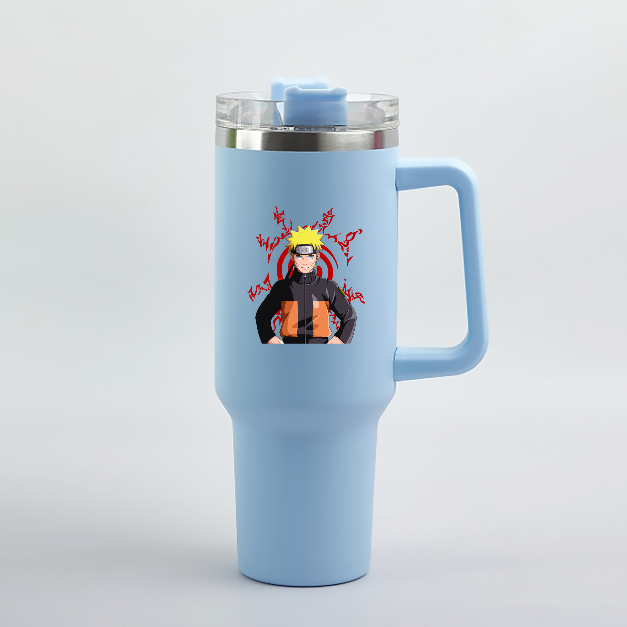 （画像用） NARUTO -ナルト- うずまき ナルト Uzumaki Naruto 1200mL車用タンブラー（カラープリント）