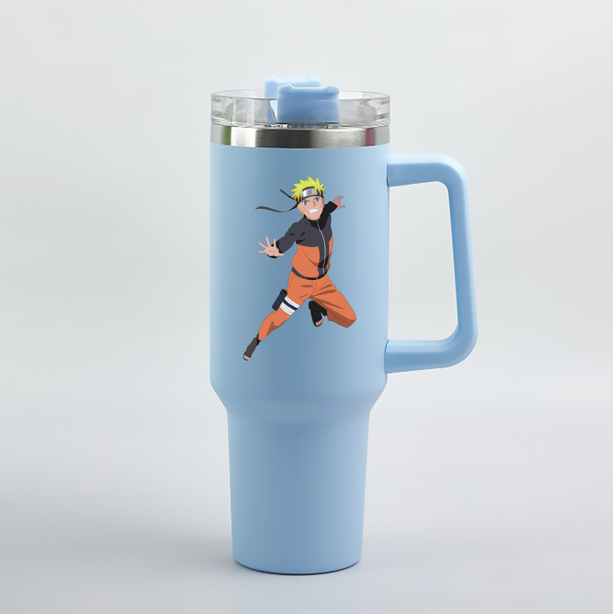 （画像用） NARUTO -ナルト- うずまき ナルト Uzumaki Naruto 1200mL車用タンブラー（カラープリント）