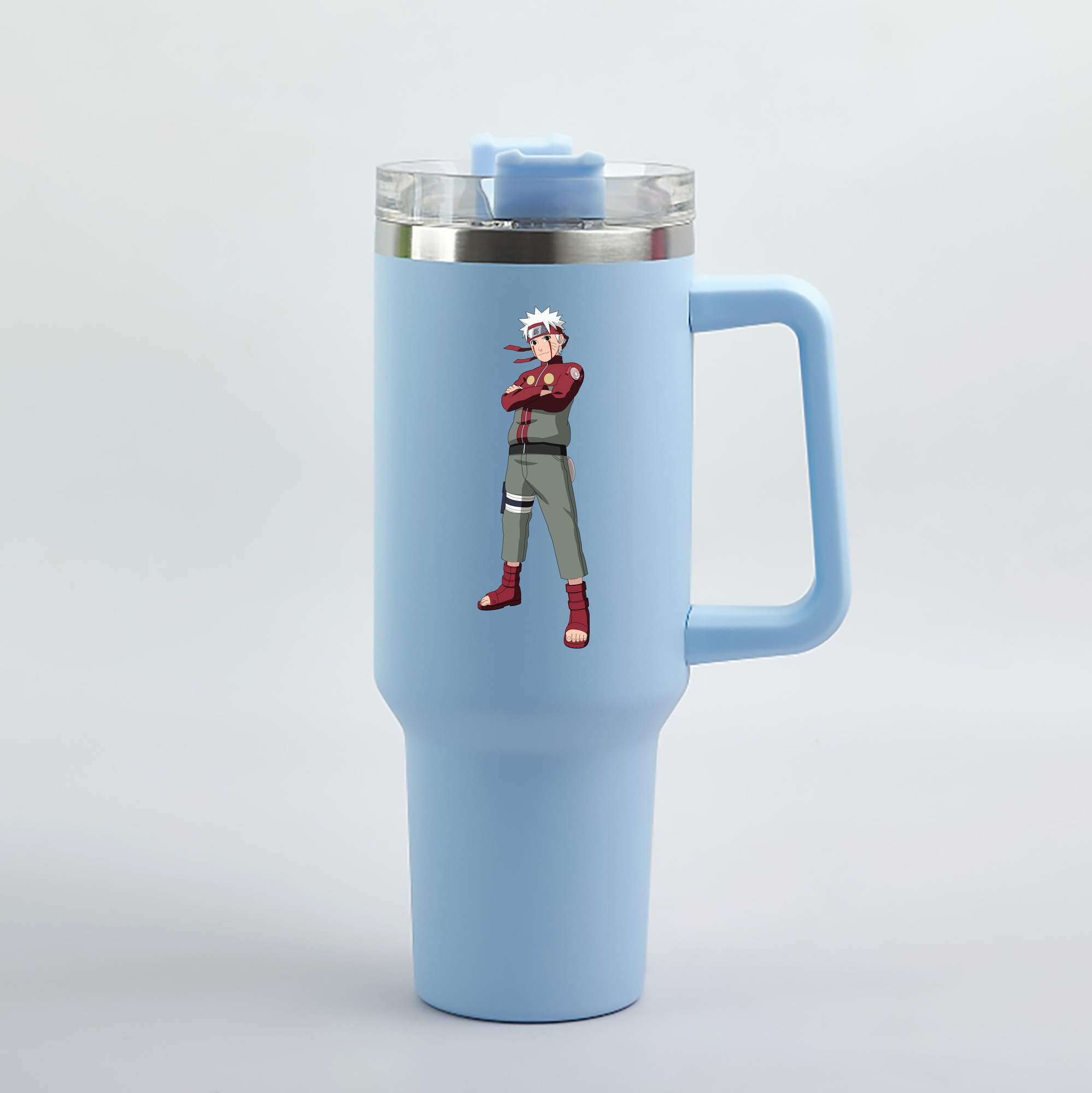 （画像用） NARUTO -ナルト- うずまき ナルト Uzumaki Naruto 1200mL車用タンブラー（カラープリント）