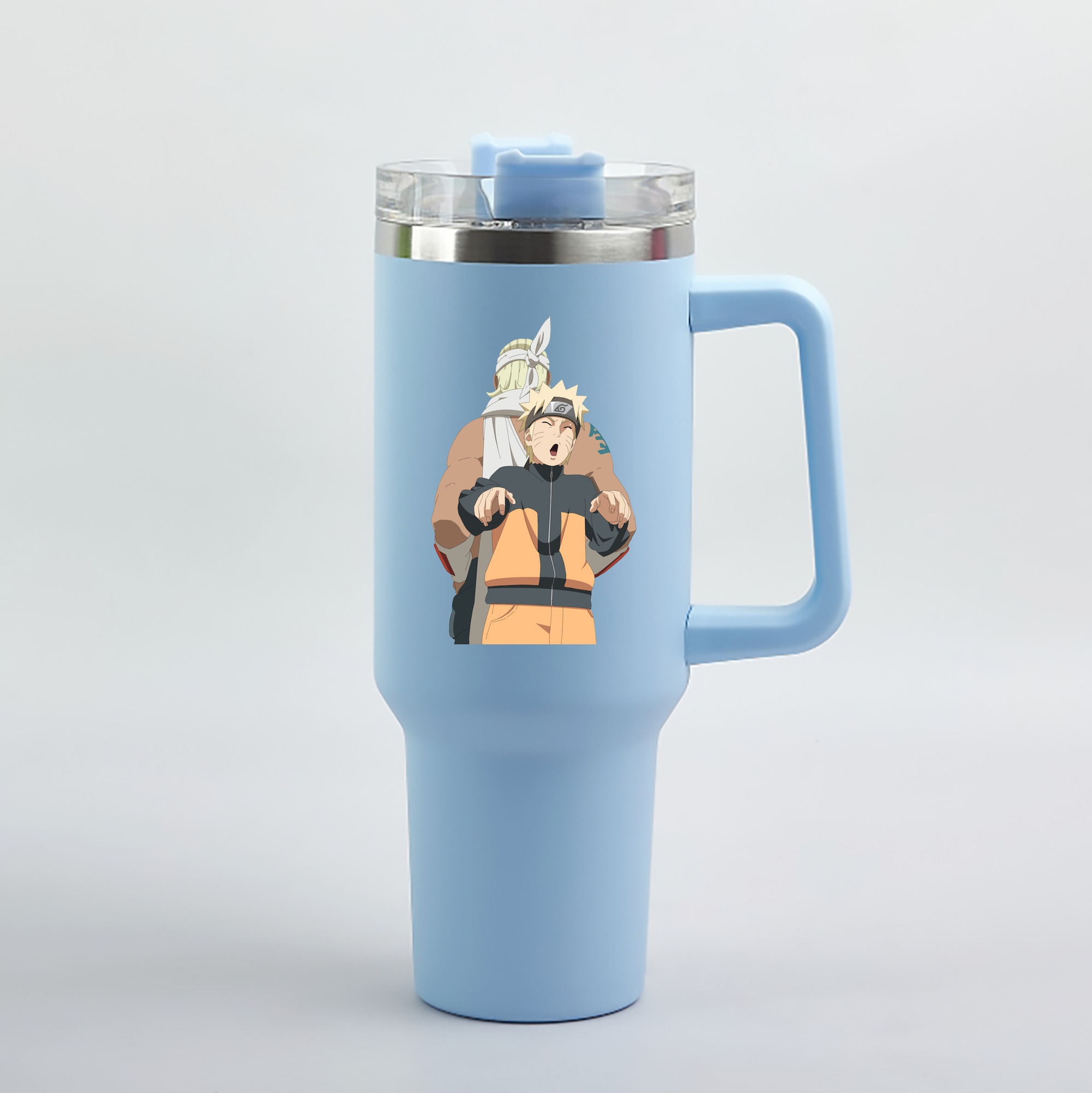 （画像用） NARUTO -ナルト- うずまき ナルト Uzumaki Naruto 1200mL車用タンブラー（カラープリント）