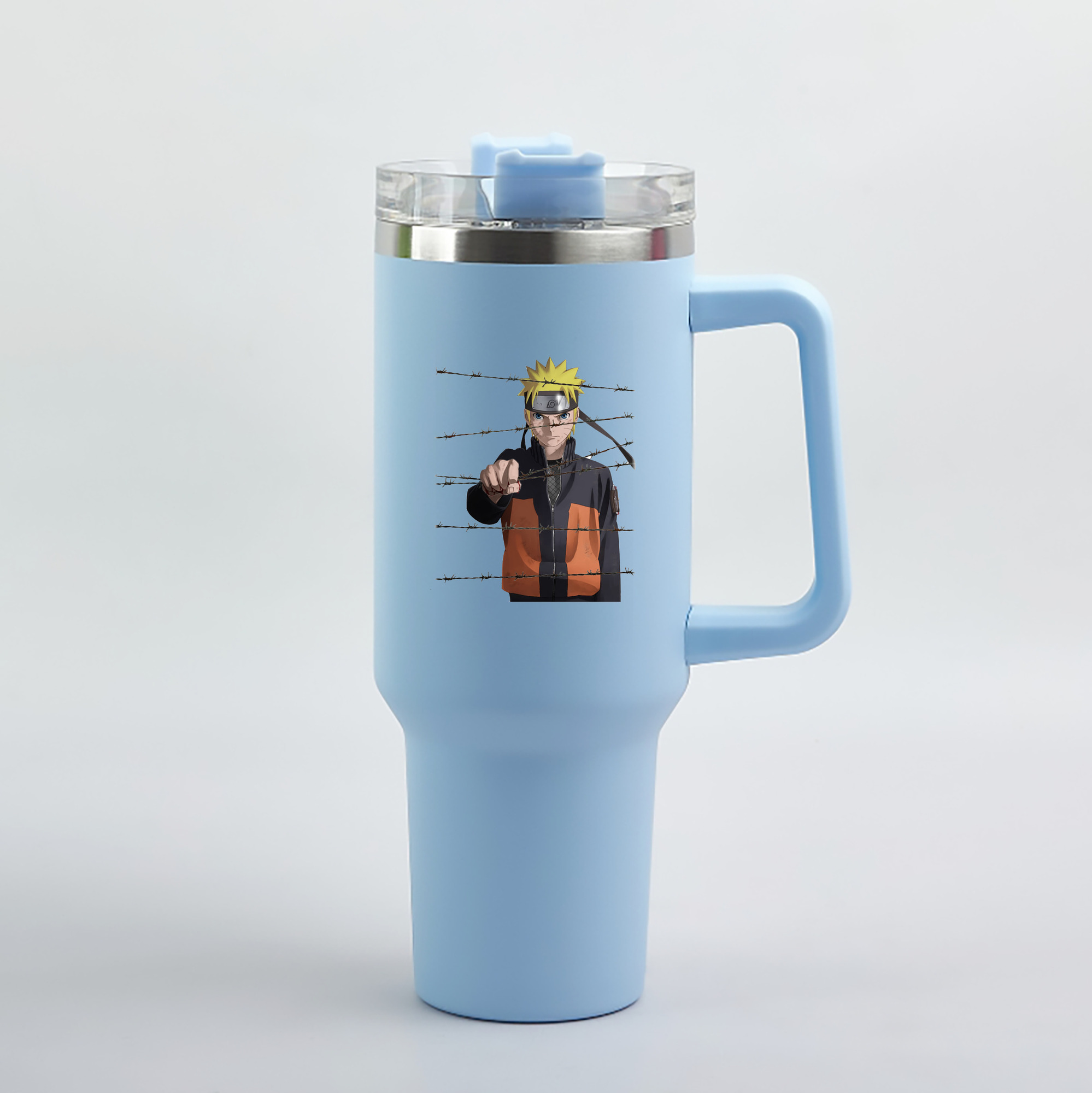 （画像用） NARUTO -ナルト- うずまき ナルト Uzumaki Naruto 1200mL車用タンブラー（カラープリント）