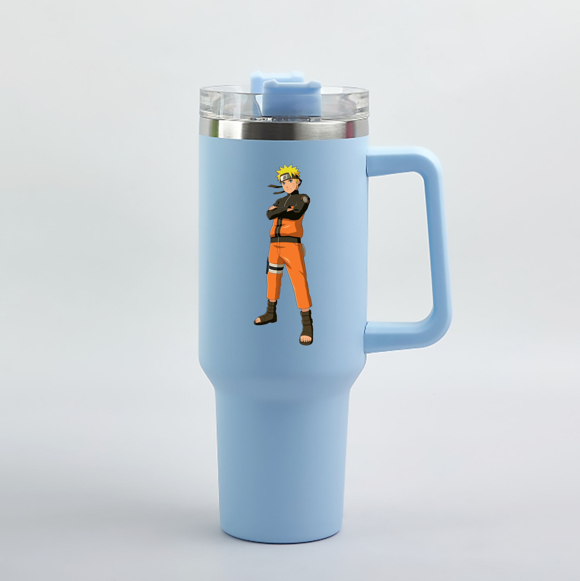 （画像用） NARUTO -ナルト- うずまき ナルト Uzumaki Naruto 1200mL車用タンブラー（カラープリント）