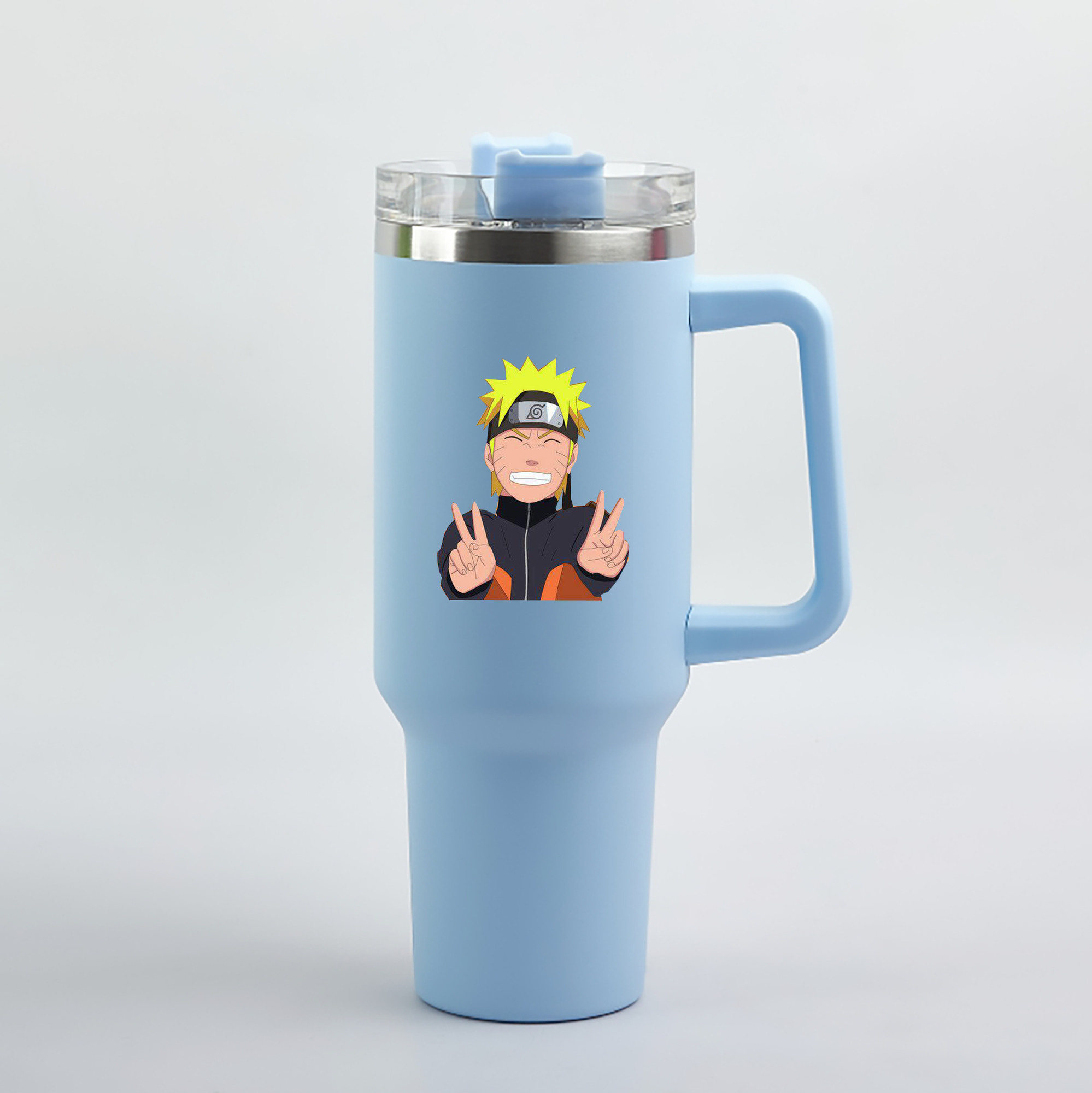 （画像用） NARUTO -ナルト- うずまき ナルト Uzumaki Naruto 1200mL車用タンブラー（カラープリント）