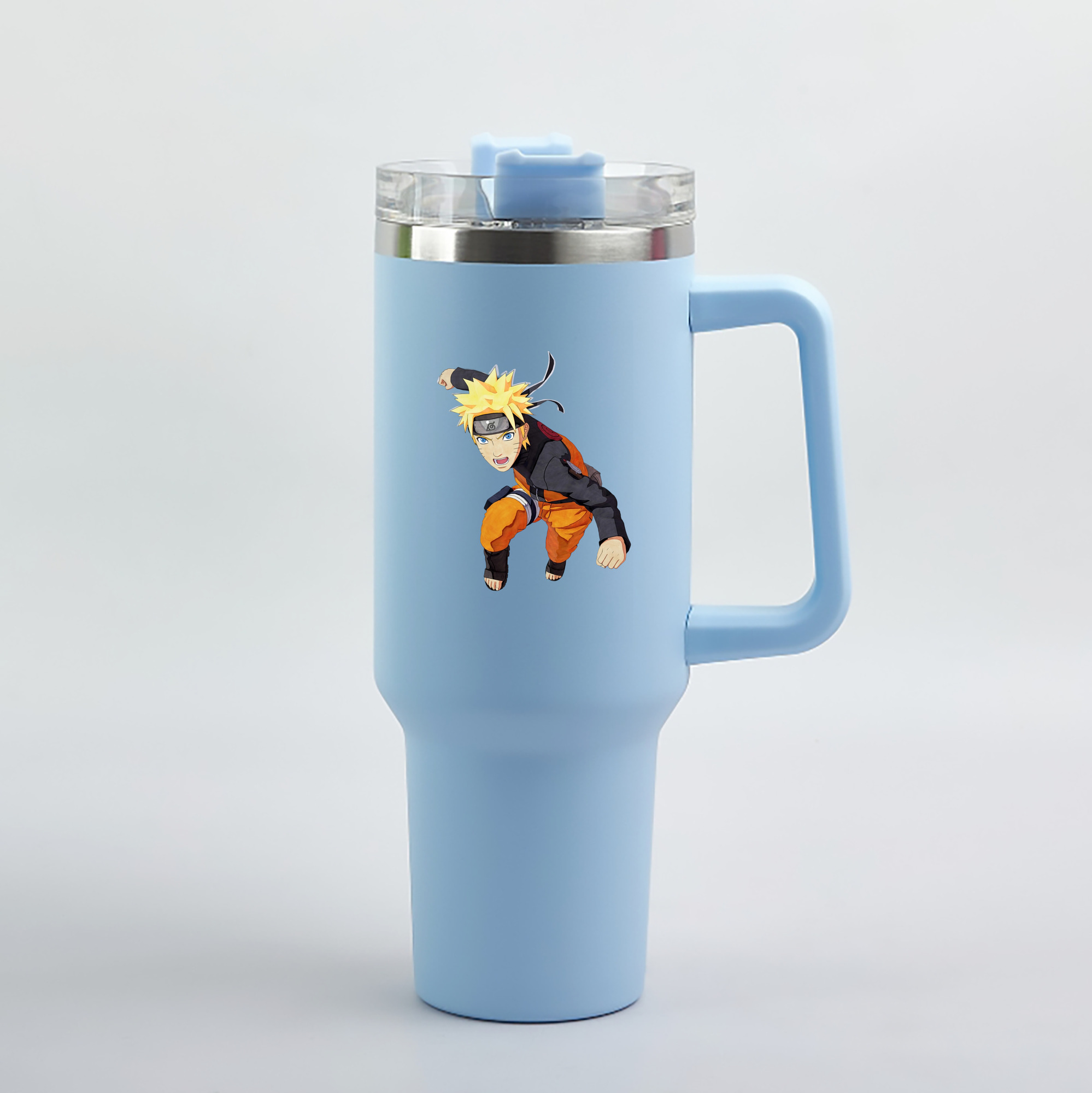 （画像用） NARUTO -ナルト- うずまき ナルト Uzumaki Naruto 1200mL車用タンブラー（カラープリント）
