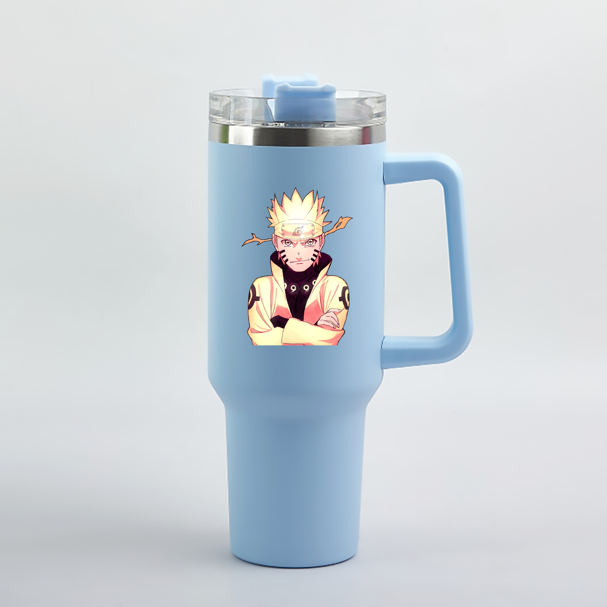 （画像用） NARUTO -ナルト- うずまき ナルト Uzumaki Naruto 1200mL車用タンブラー（カラープリント）