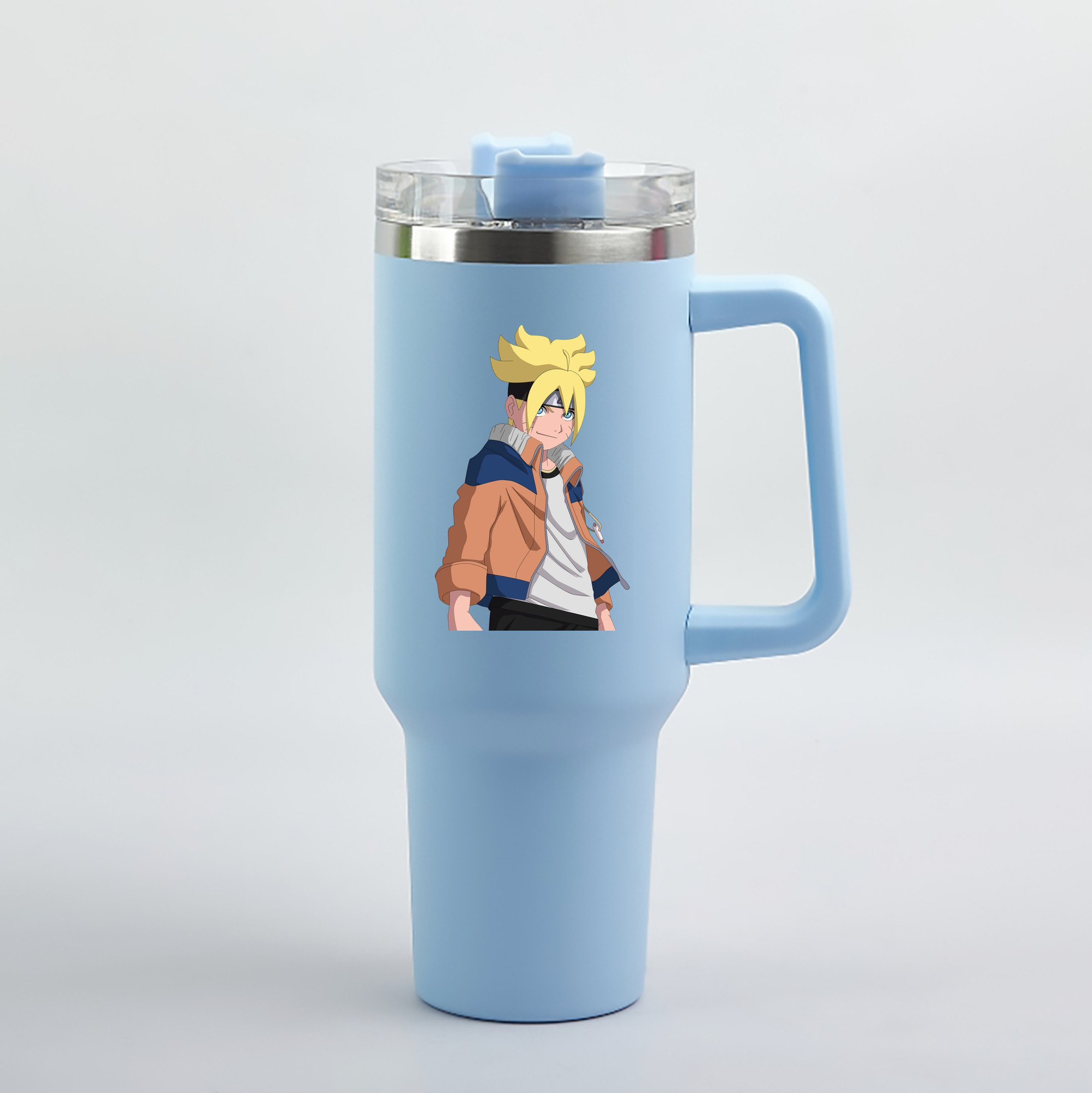 （画像用） NARUTO -ナルト- うずまき ナルト Uzumaki Naruto 1200mL車用タンブラー（カラープリント）