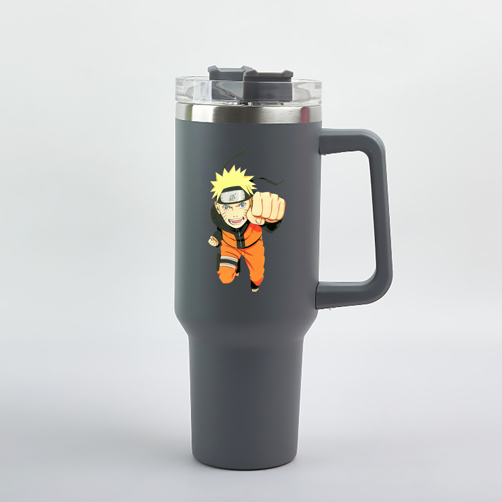 （画像用） NARUTO -ナルト- うずまき ナルト Uzumaki Naruto 1200mL車用タンブラー（カラープリント）