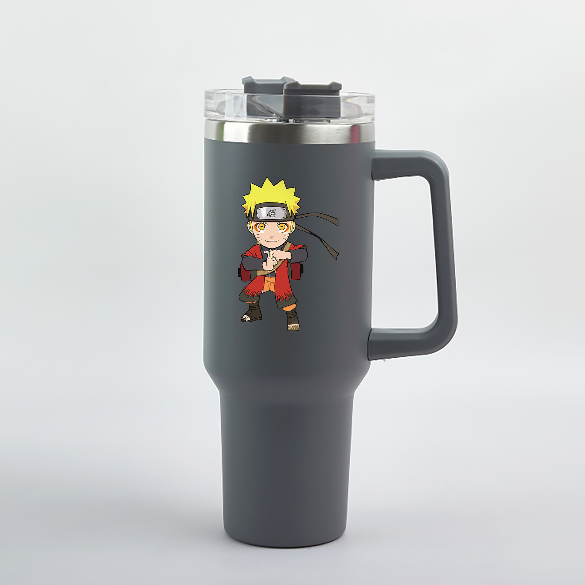 （画像用） NARUTO -ナルト- うずまき ナルト Uzumaki Naruto 1200mL車用タンブラー（カラープリント）