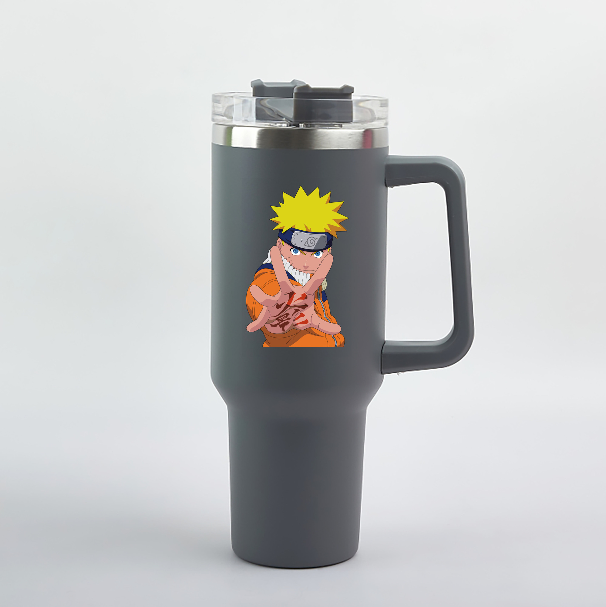 （画像用） NARUTO -ナルト- うずまき ナルト Uzumaki Naruto 1200mL車用タンブラー（カラープリント）