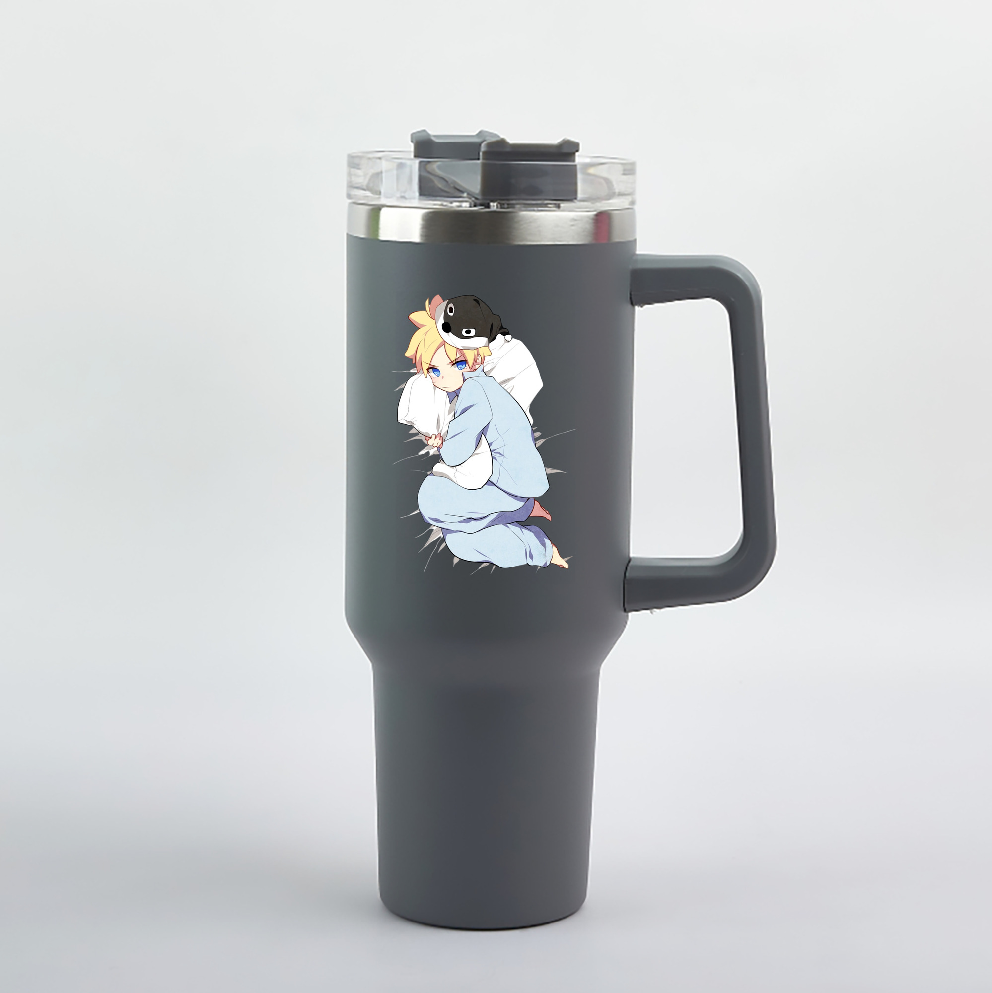 （画像用） NARUTO -ナルト- うずまき ナルト Uzumaki Naruto 1200mL車用タンブラー（カラープリント）
