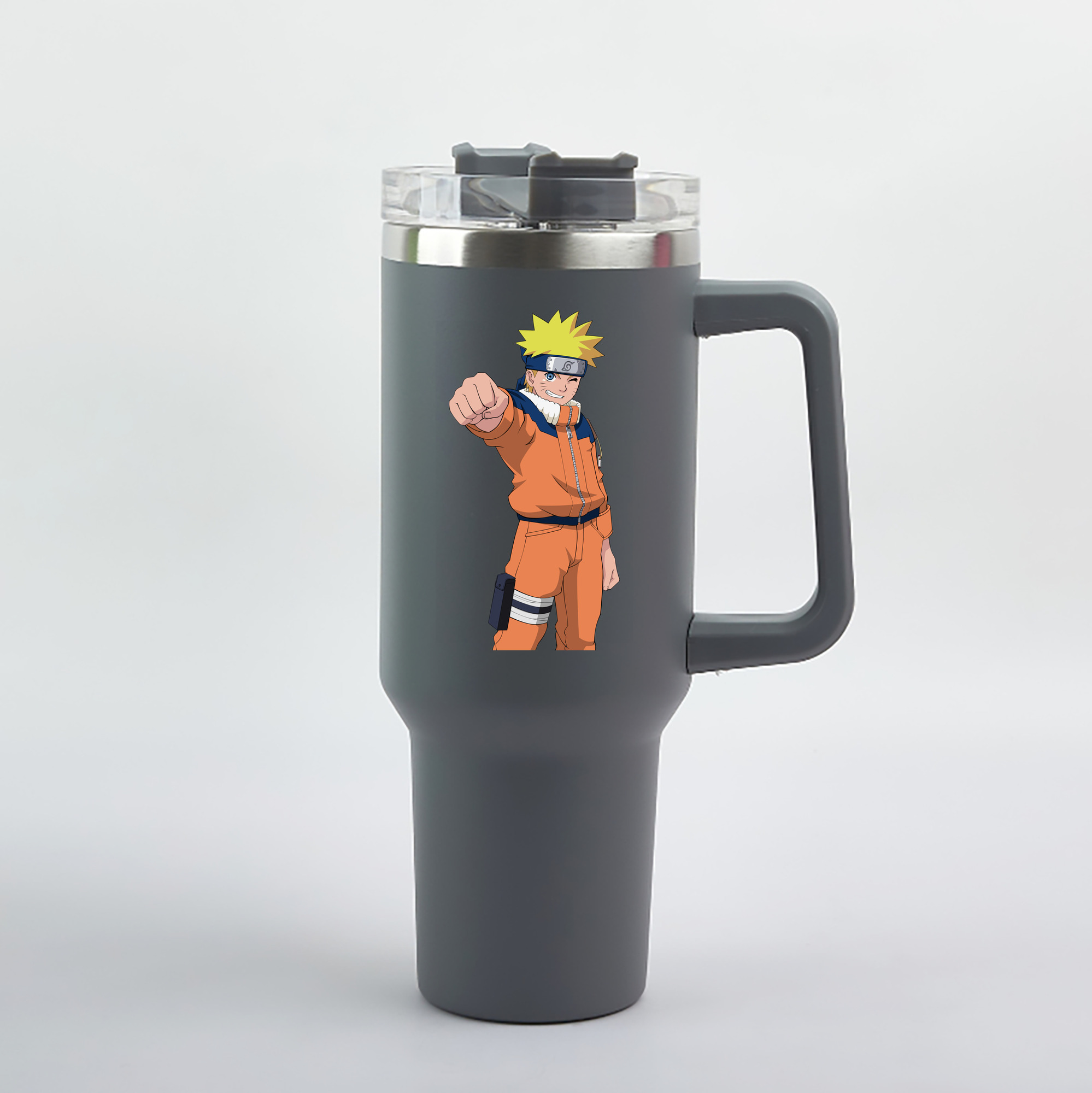 （画像用） NARUTO -ナルト- うずまき ナルト Uzumaki Naruto 1200mL車用タンブラー（カラープリント）