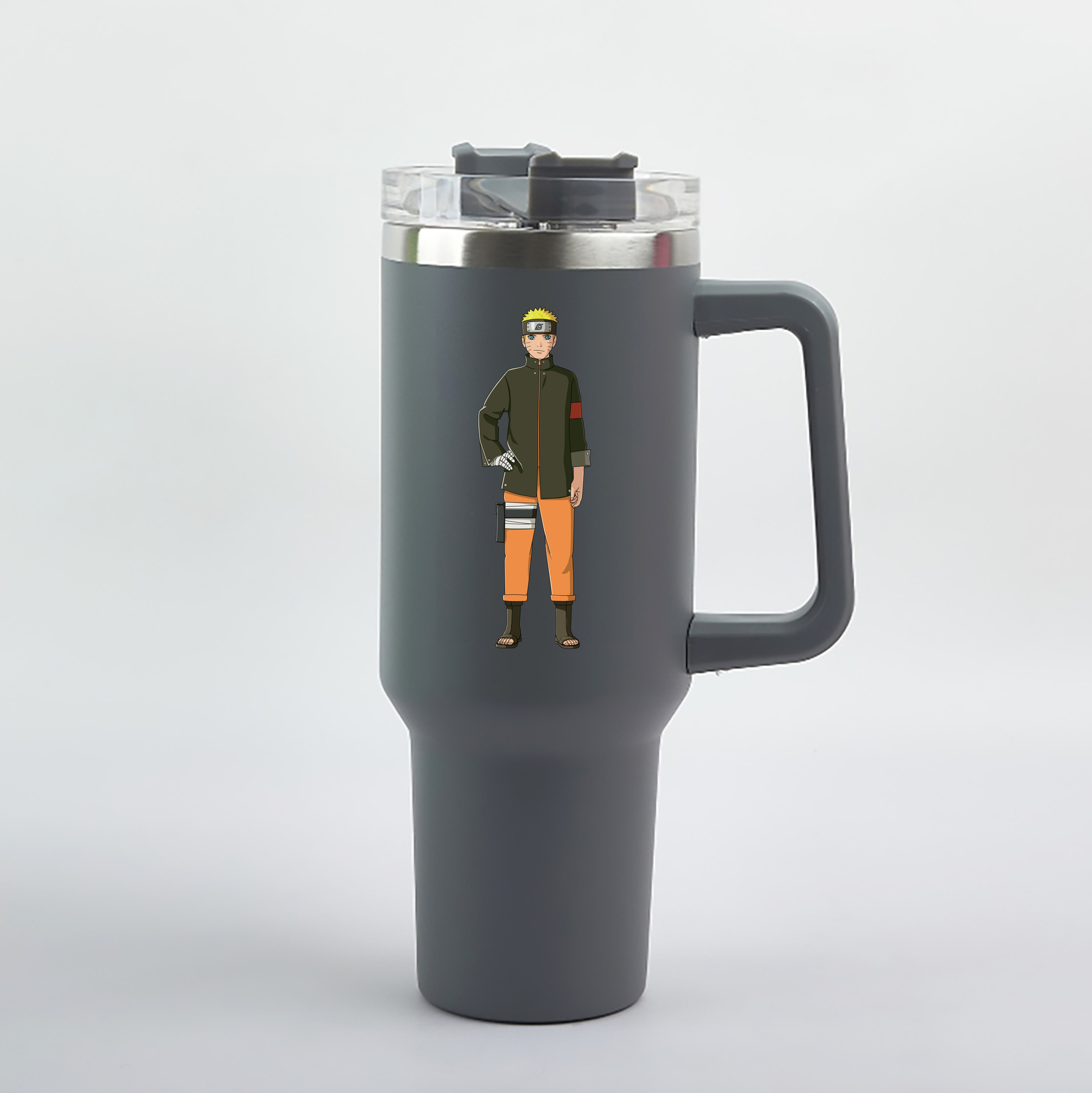 （画像用） NARUTO -ナルト- うずまき ナルト Uzumaki Naruto 1200mL車用タンブラー（カラープリント）