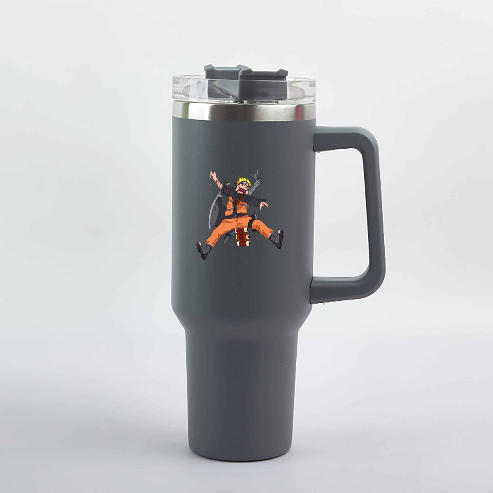 （画像用） NARUTO -ナルト- うずまき ナルト Uzumaki Naruto 1200mL車用タンブラー（カラープリント）