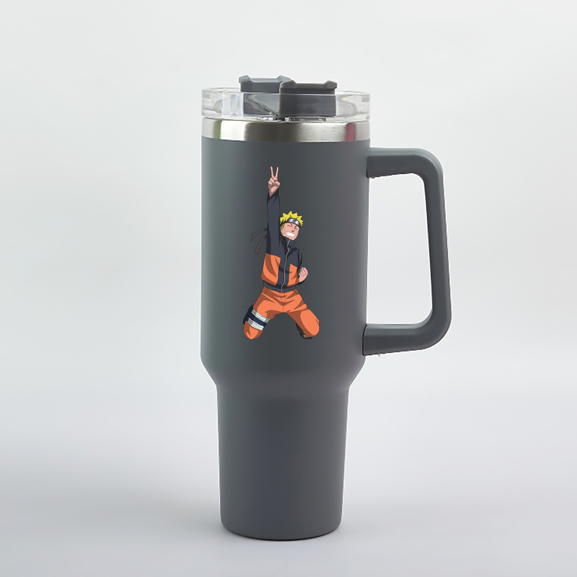 （画像用） NARUTO -ナルト- うずまき ナルト Uzumaki Naruto 1200mL車用タンブラー（カラープリント）