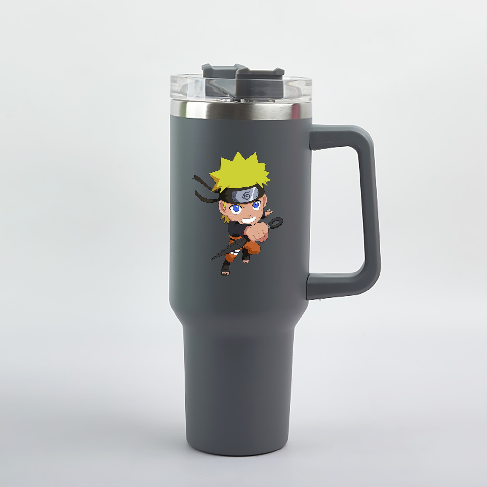 （画像用） NARUTO -ナルト- うずまき ナルト Uzumaki Naruto 1200mL車用タンブラー（カラープリント）