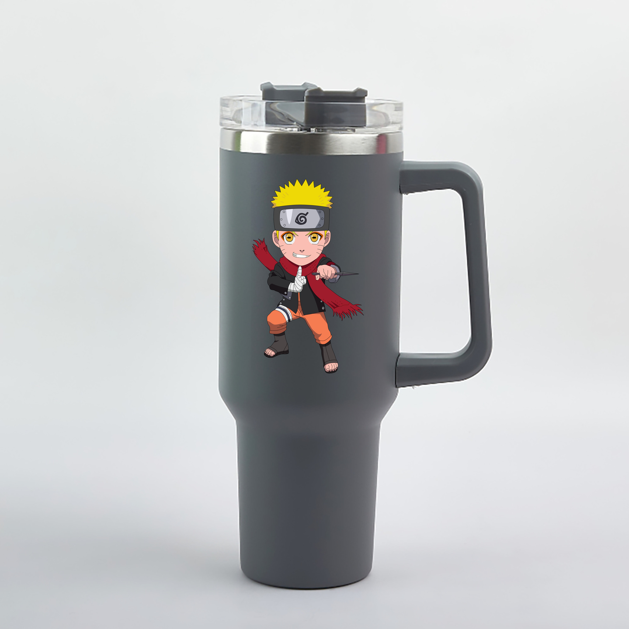 （画像用） NARUTO -ナルト- うずまき ナルト Uzumaki Naruto 1200mL車用タンブラー（カラープリント）