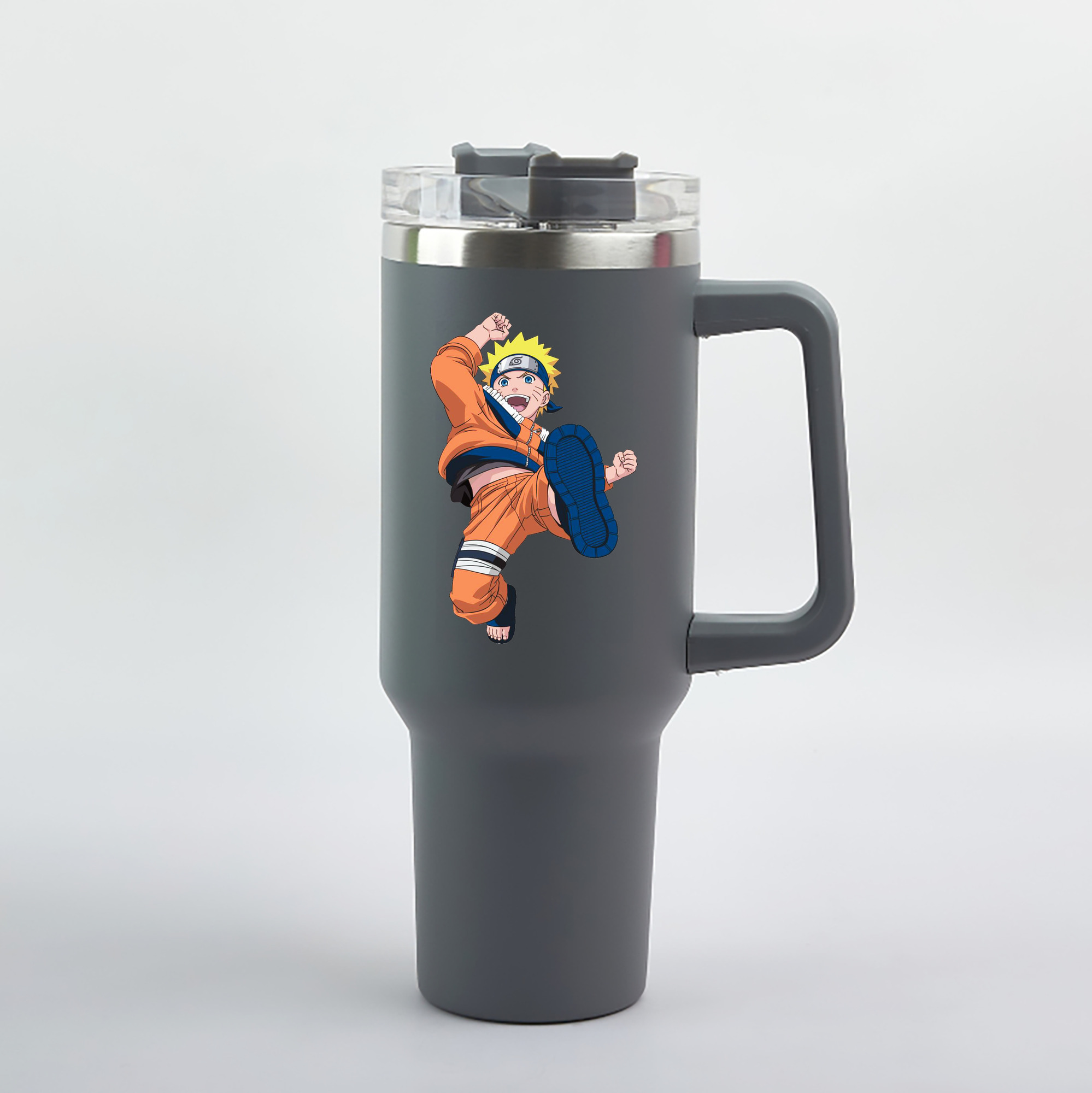 （画像用） NARUTO -ナルト- うずまき ナルト Uzumaki Naruto 1200mL車用タンブラー（カラープリント）