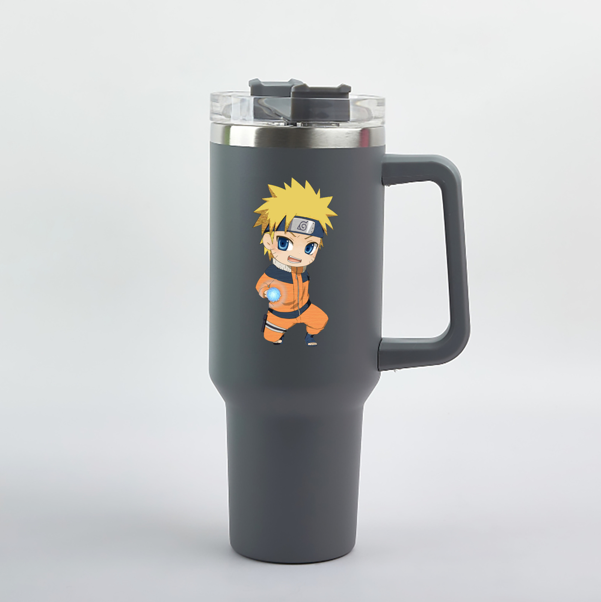 （画像用） NARUTO -ナルト- うずまき ナルト Uzumaki Naruto 1200mL車用タンブラー（カラープリント）