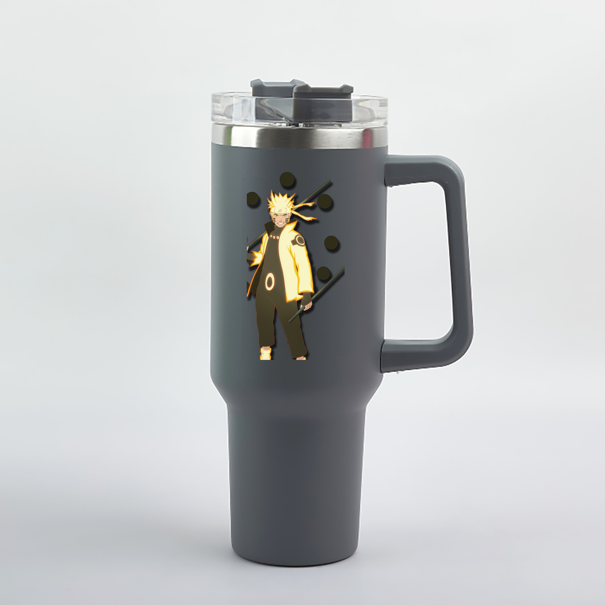 （画像用） NARUTO -ナルト- うずまき ナルト Uzumaki Naruto 1200mL車用タンブラー（カラープリント）