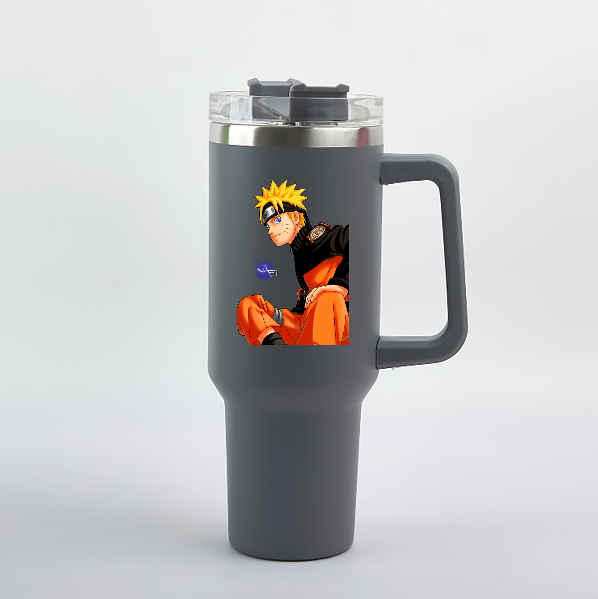 （画像用） NARUTO -ナルト- うずまき ナルト Uzumaki Naruto 1200mL車用タンブラー（カラープリント）
