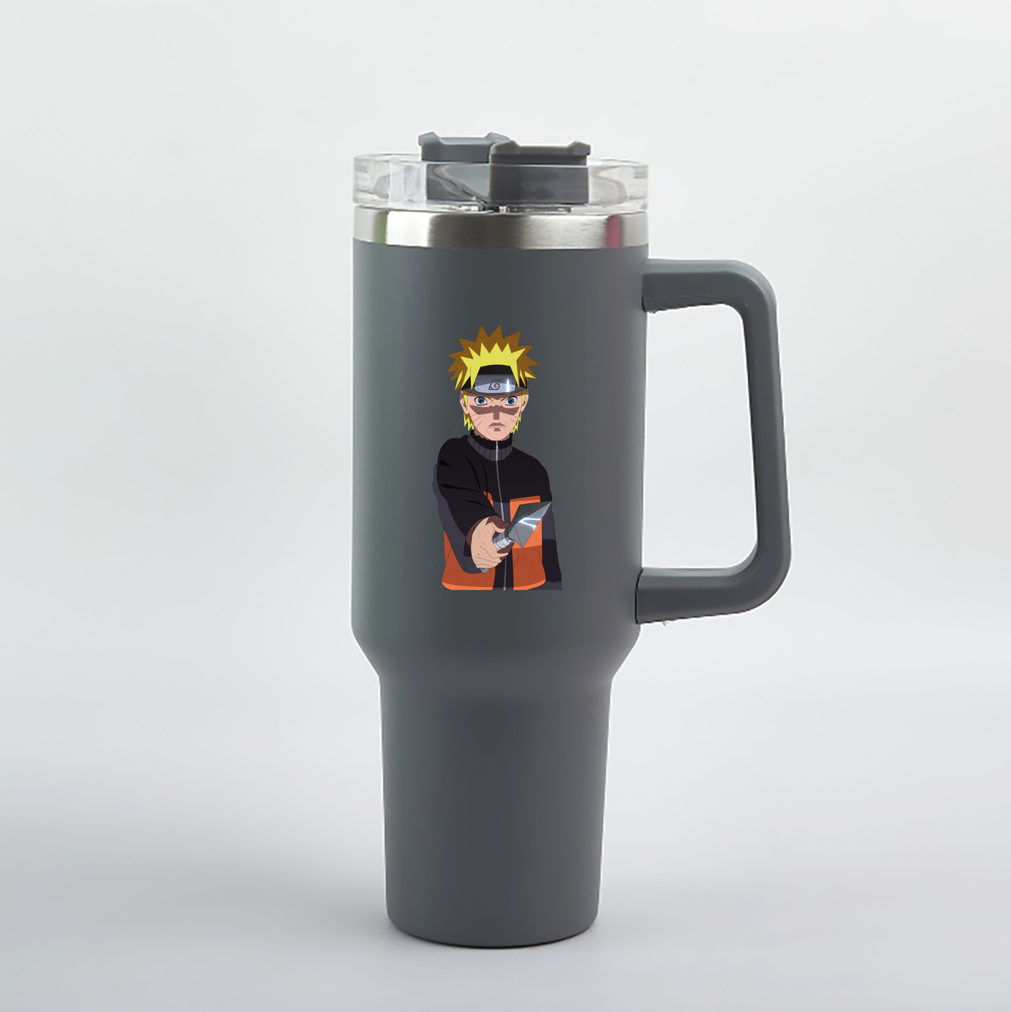 （画像用） NARUTO -ナルト- うずまき ナルト Uzumaki Naruto 1200mL車用タンブラー（カラープリント）