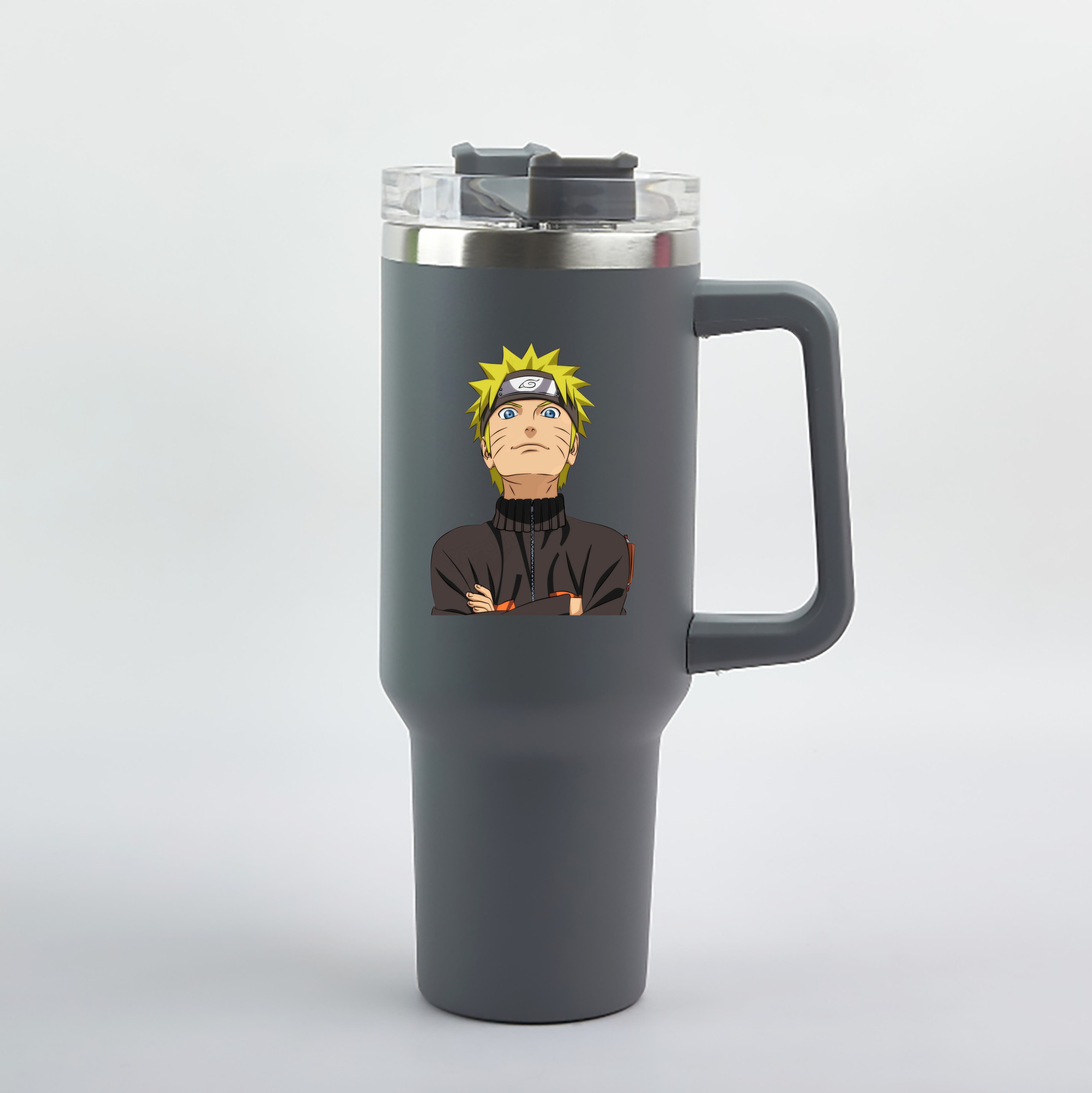 （画像用） NARUTO -ナルト- うずまき ナルト Uzumaki Naruto 1200mL車用タンブラー（カラープリント）