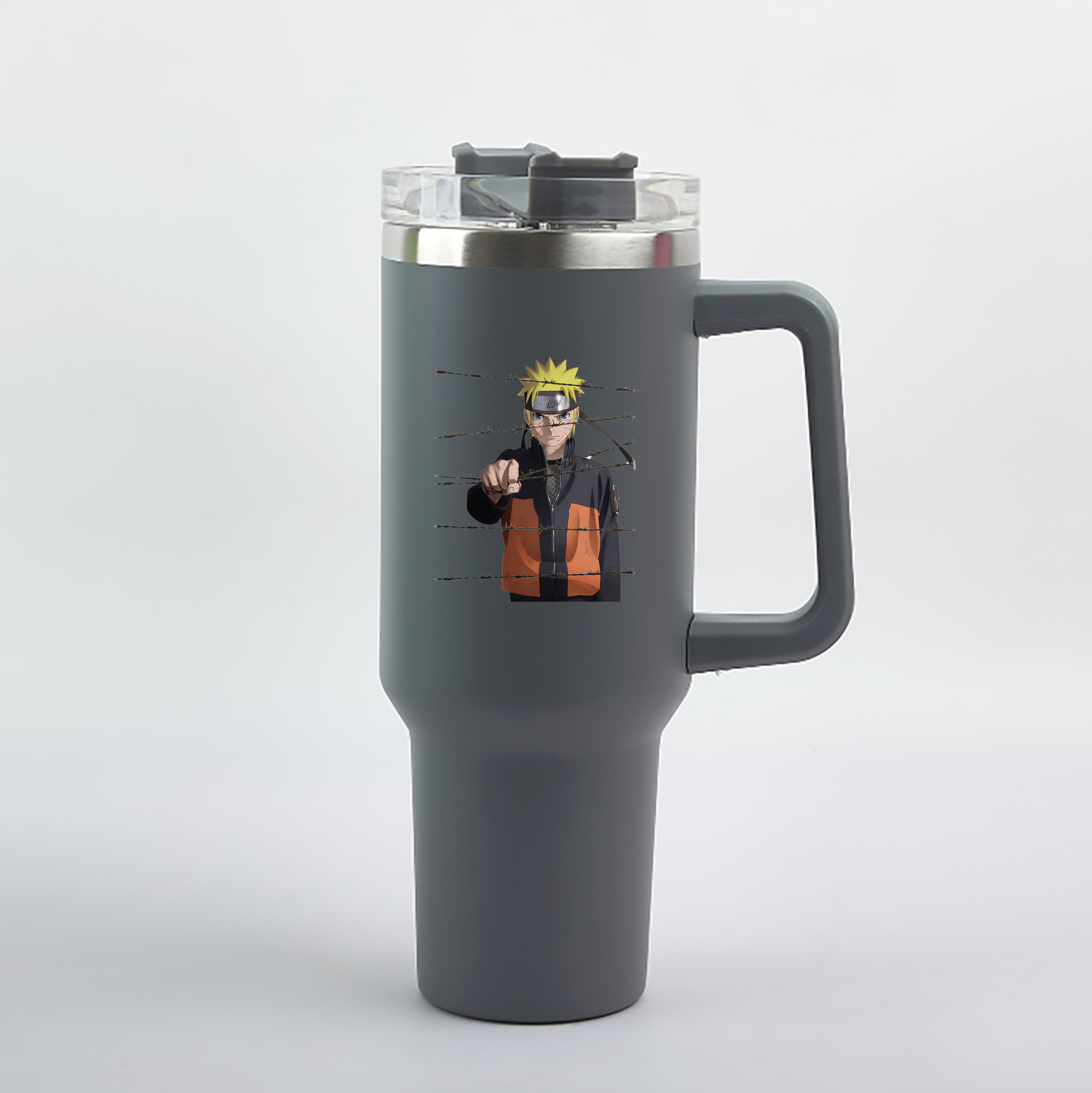 （画像用） NARUTO -ナルト- うずまき ナルト Uzumaki Naruto 1200mL車用タンブラー（カラープリント）