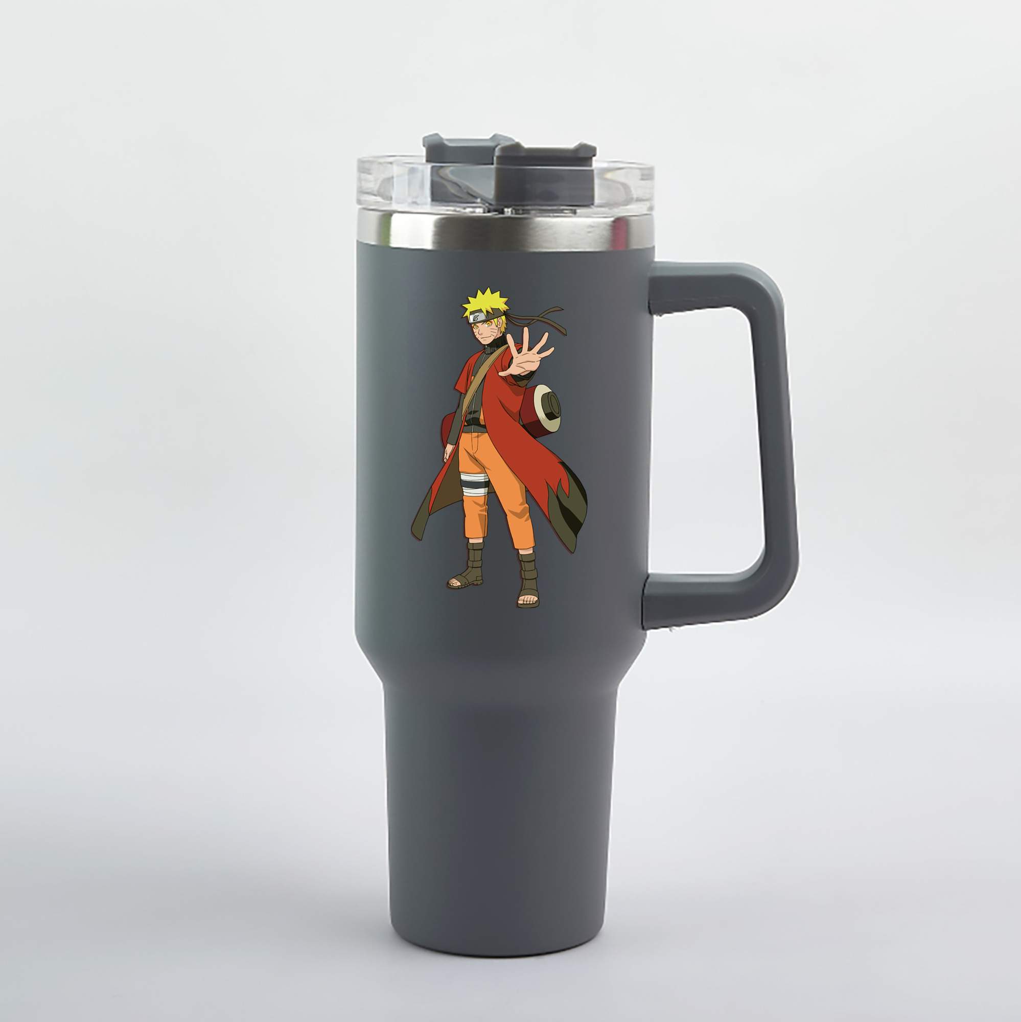 （画像用） NARUTO -ナルト- うずまき ナルト Uzumaki Naruto 1200mL車用タンブラー（カラープリント）