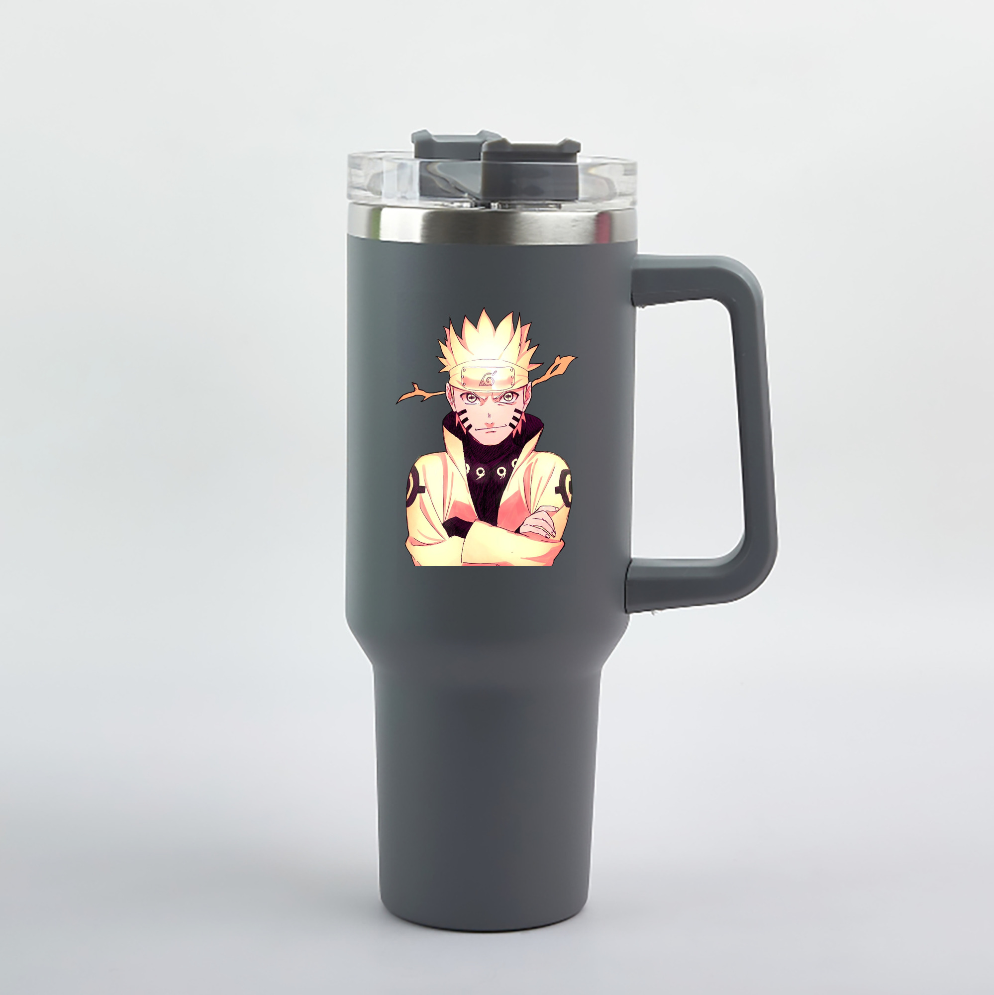 （画像用） NARUTO -ナルト- うずまき ナルト Uzumaki Naruto 1200mL車用タンブラー（カラープリント）