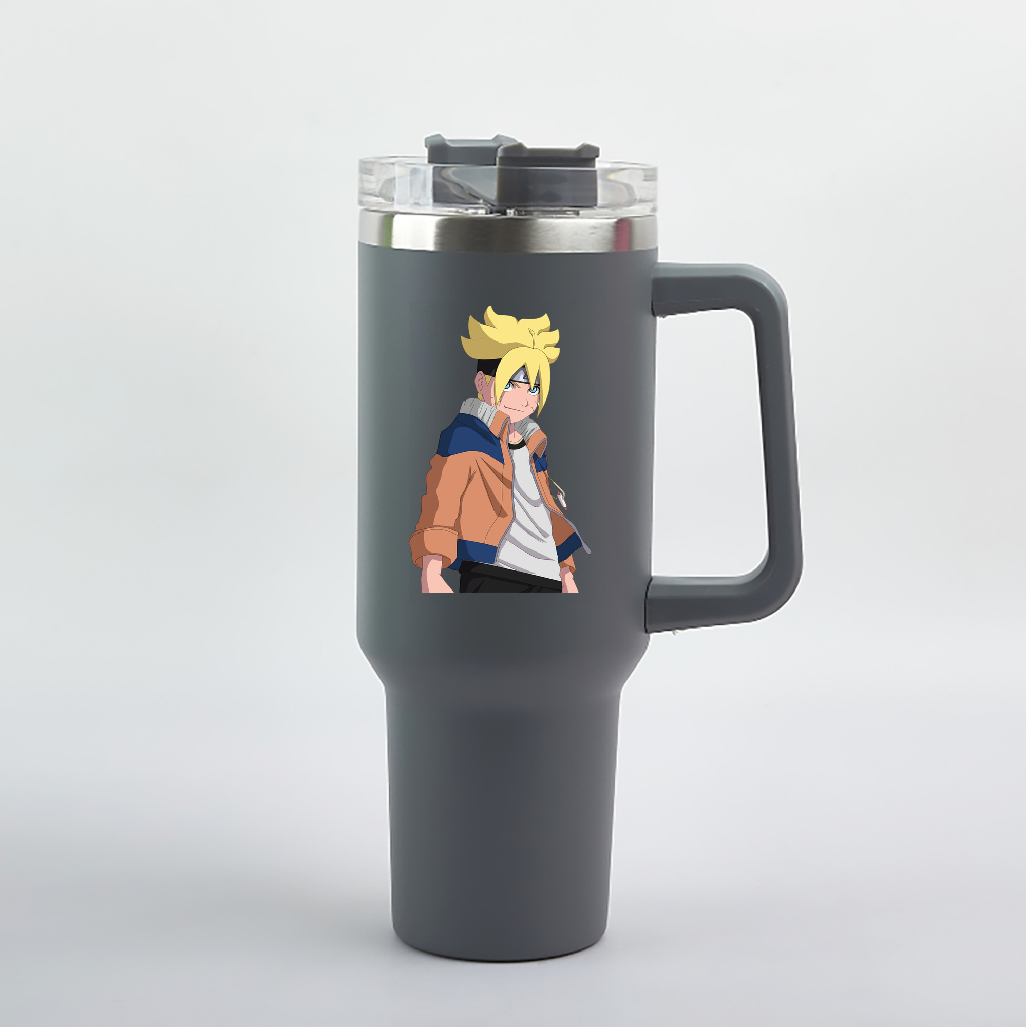 （画像用） NARUTO -ナルト- うずまき ナルト Uzumaki Naruto 1200mL車用タンブラー（カラープリント）