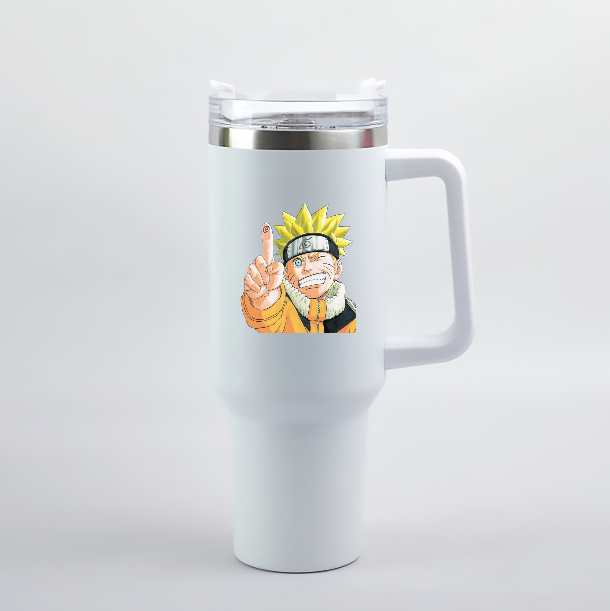 （画像用） NARUTO -ナルト- うずまき ナルト Uzumaki Naruto 1200mL車用タンブラー（カラープリント）