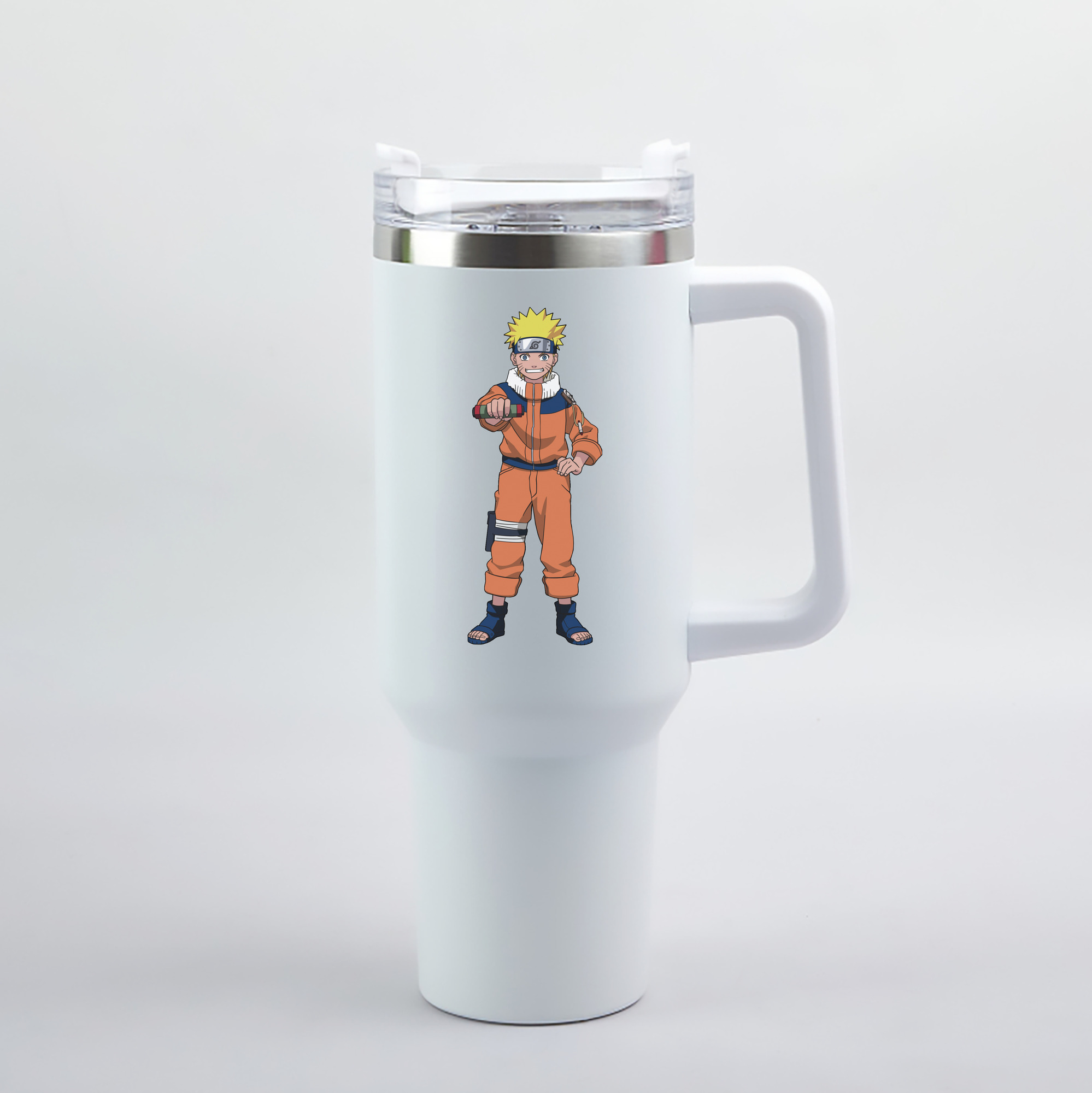 （画像用） NARUTO -ナルト- うずまき ナルト Uzumaki Naruto 1200mL車用タンブラー（カラープリント）