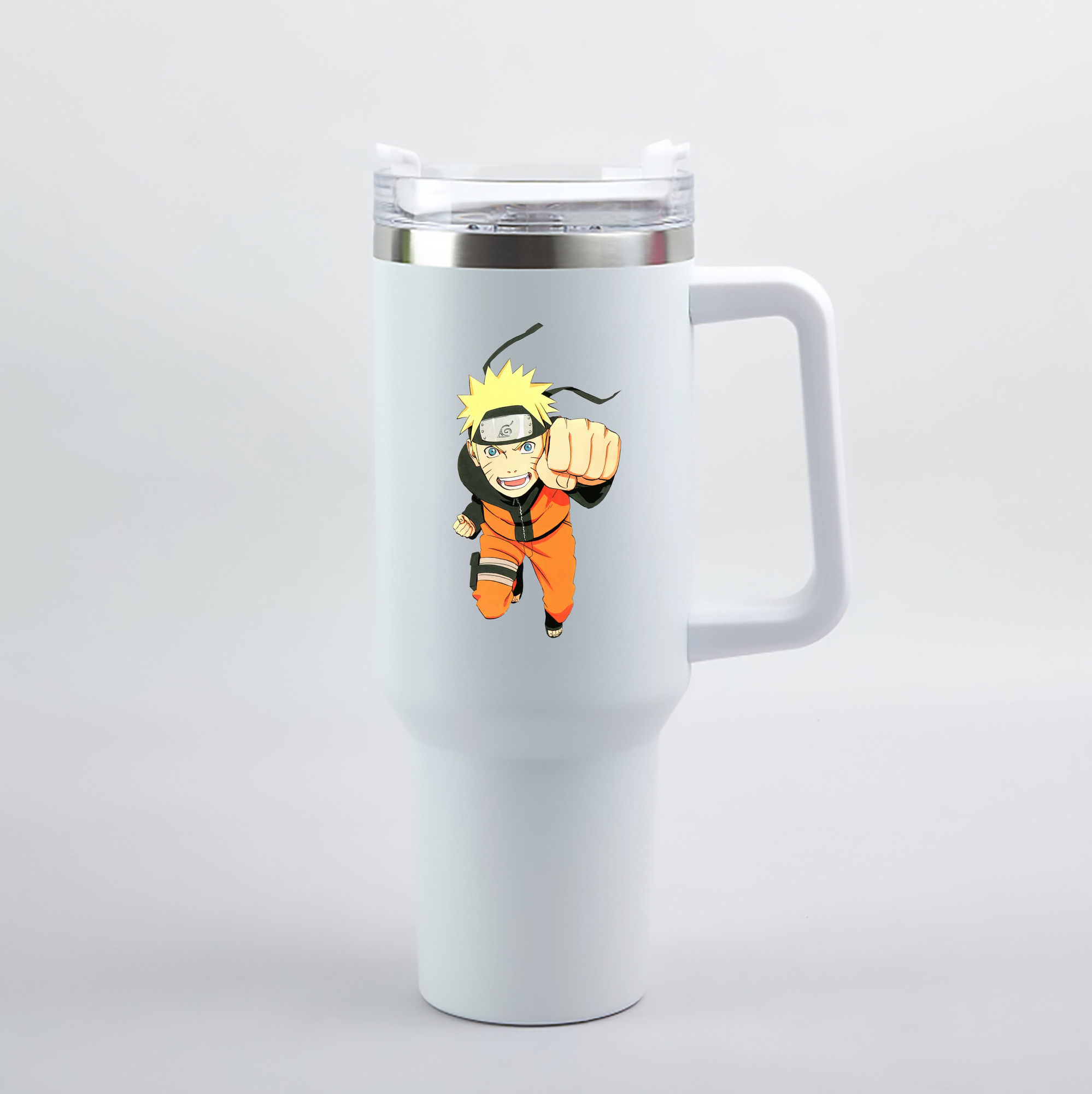 （画像用） NARUTO -ナルト- うずまき ナルト Uzumaki Naruto 1200mL車用タンブラー（カラープリント）