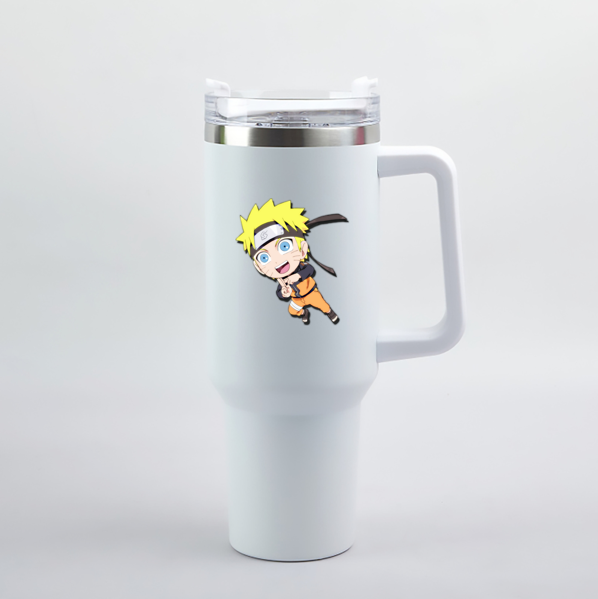 （画像用） NARUTO -ナルト- うずまき ナルト Uzumaki Naruto 1200mL車用タンブラー（カラープリント）