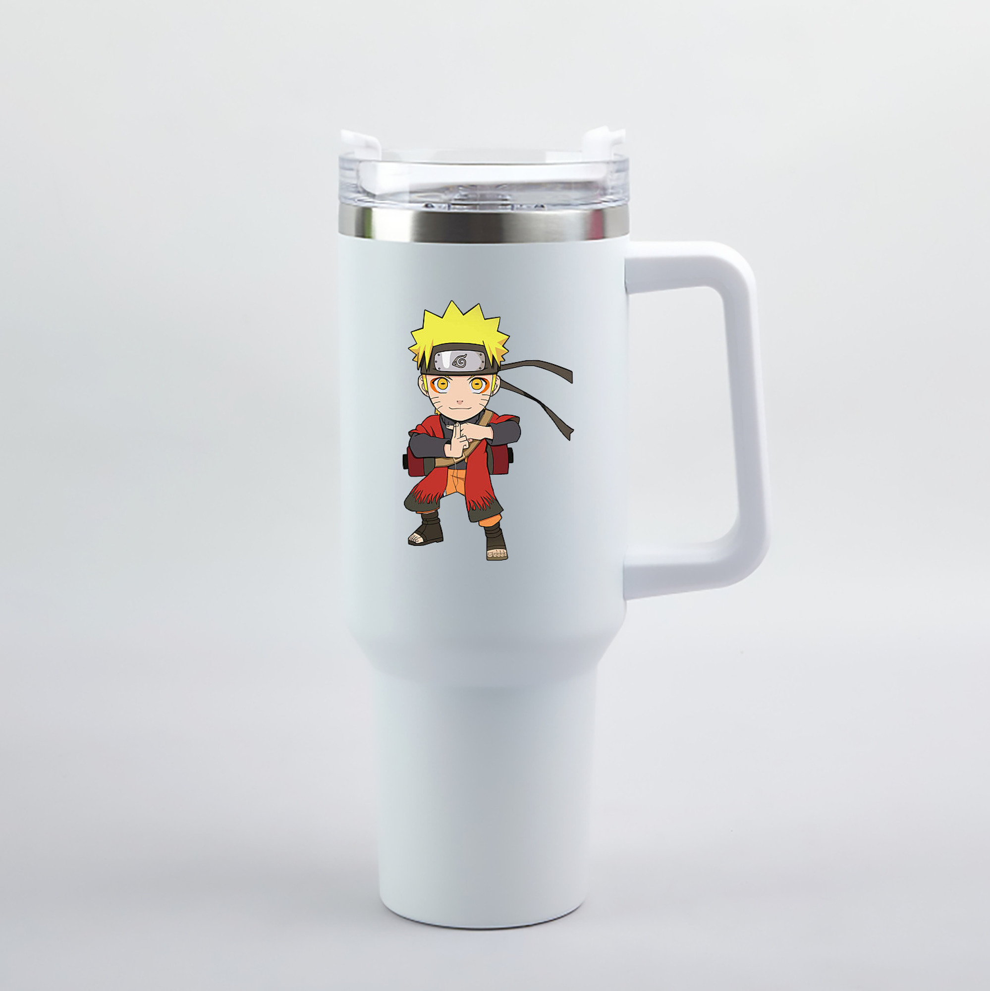 （画像用） NARUTO -ナルト- うずまき ナルト Uzumaki Naruto 1200mL車用タンブラー（カラープリント）