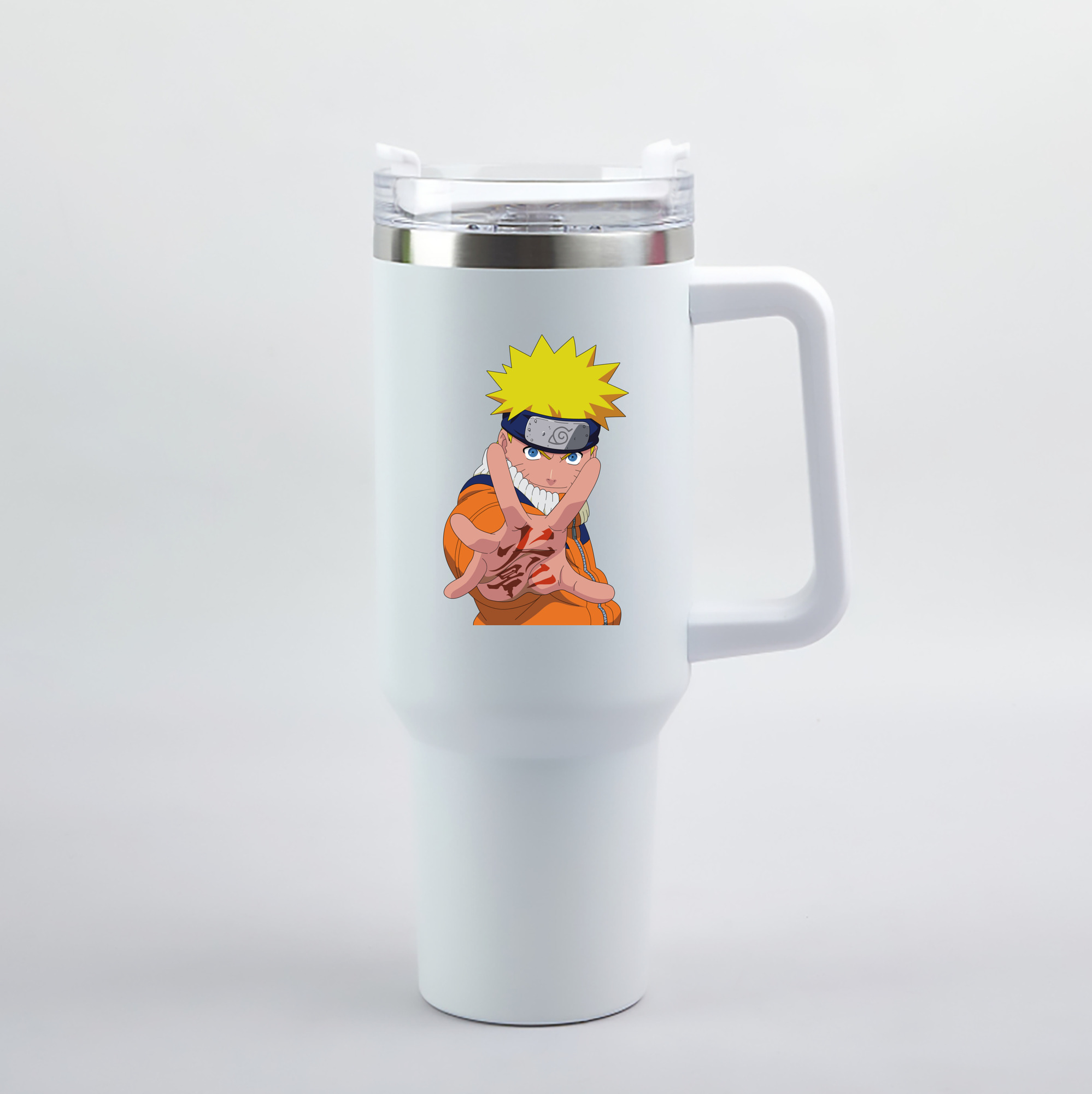 （画像用） NARUTO -ナルト- うずまき ナルト Uzumaki Naruto 1200mL車用タンブラー（カラープリント）
