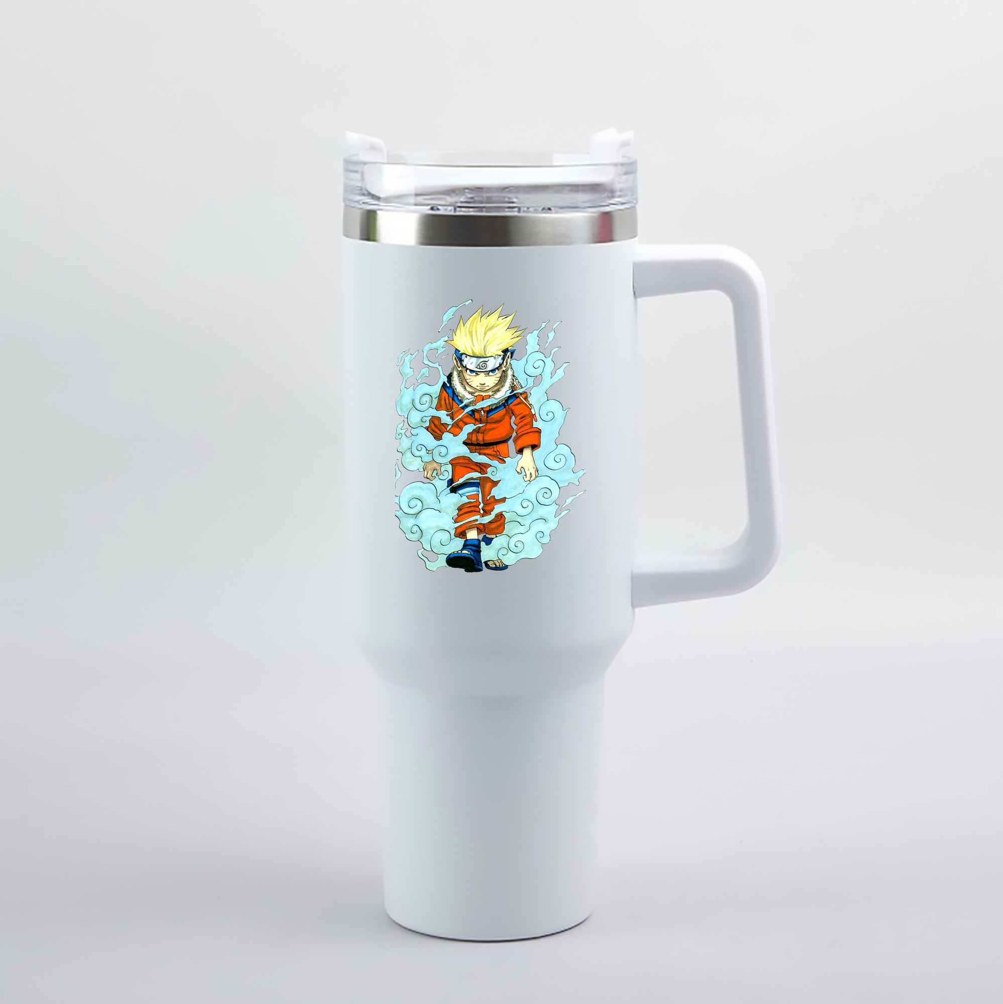 （画像用） NARUTO -ナルト- うずまき ナルト Uzumaki Naruto 1200mL車用タンブラー（カラープリント）