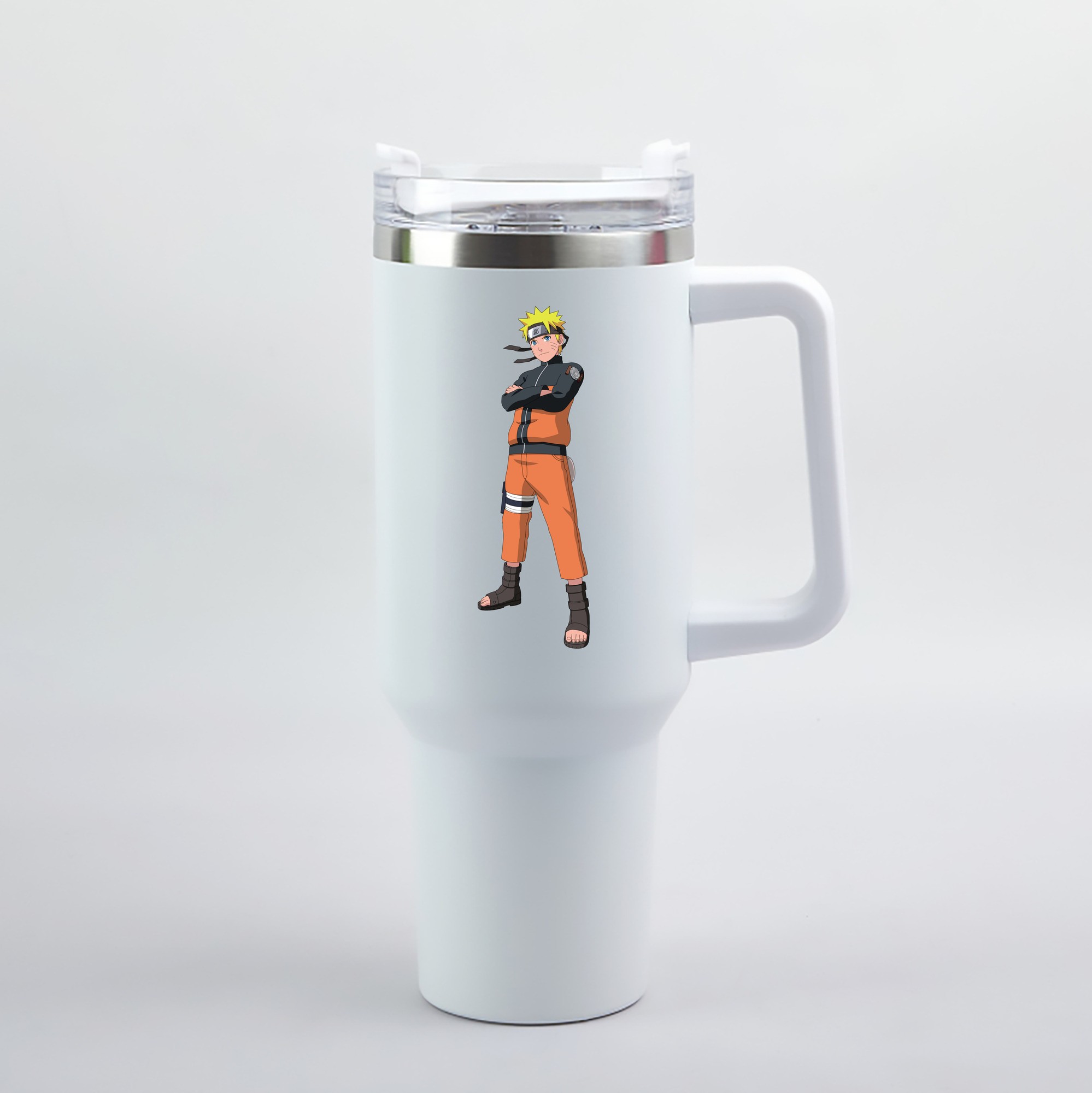 （画像用） NARUTO -ナルト- うずまき ナルト Uzumaki Naruto 1200mL車用タンブラー（カラープリント）