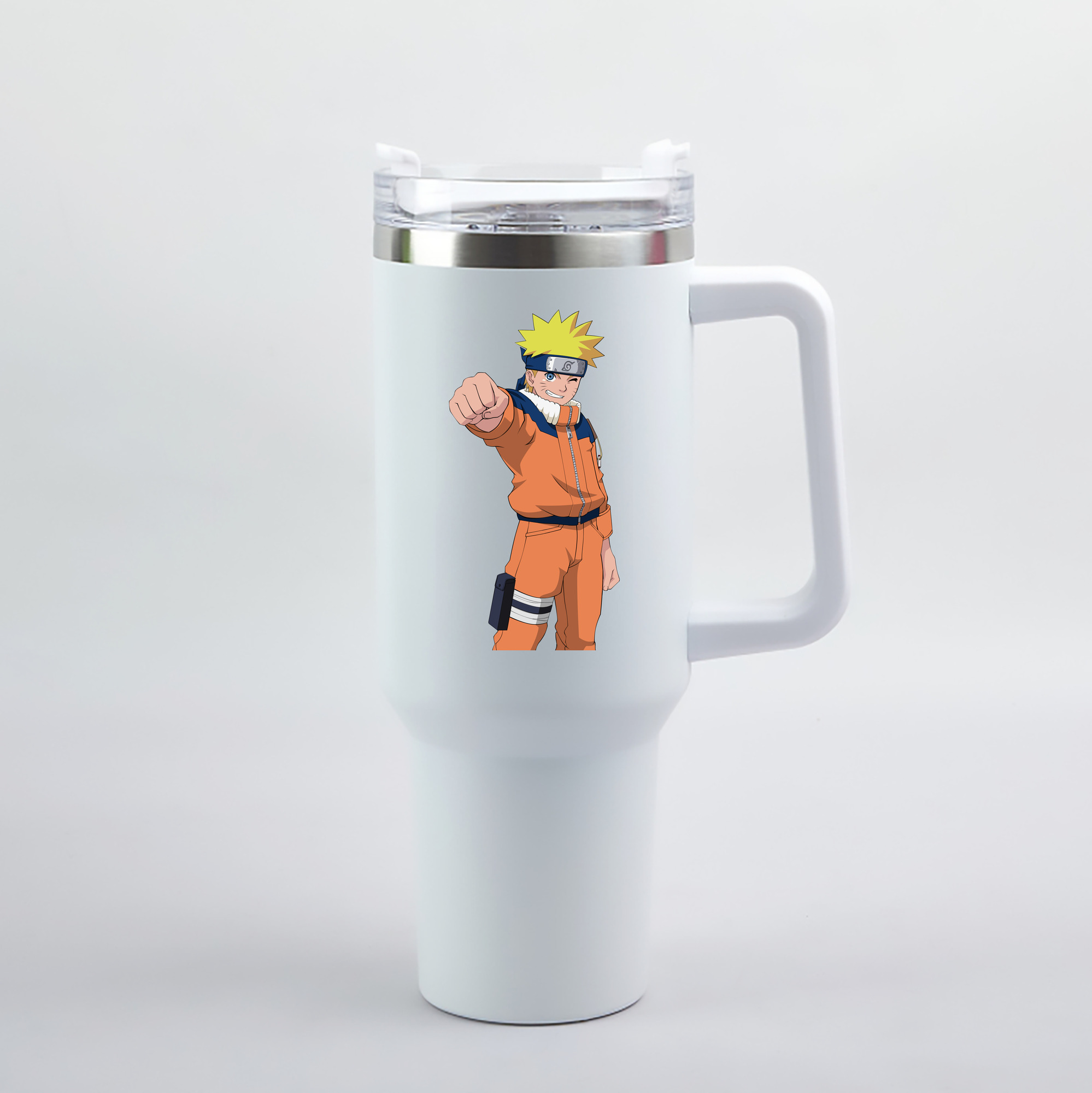 （画像用） NARUTO -ナルト- うずまき ナルト Uzumaki Naruto 1200mL車用タンブラー（カラープリント）