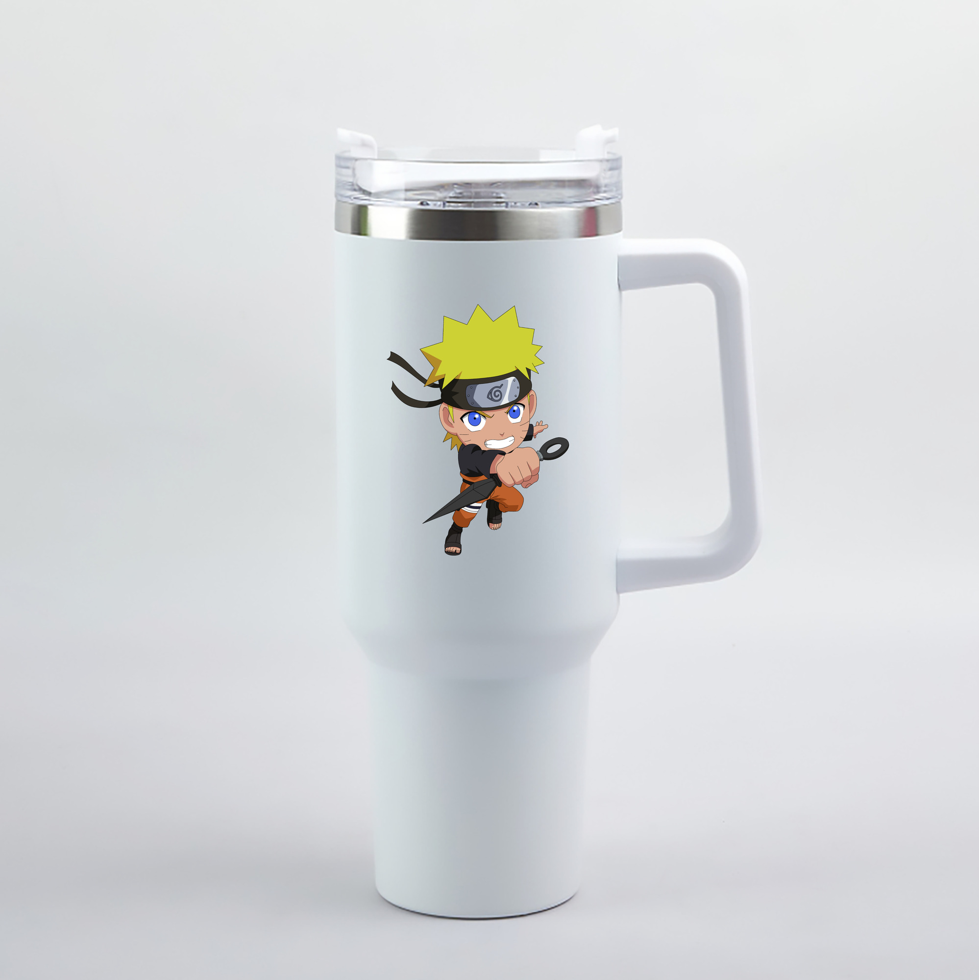 （画像用） NARUTO -ナルト- うずまき ナルト Uzumaki Naruto 1200mL車用タンブラー（カラープリント）