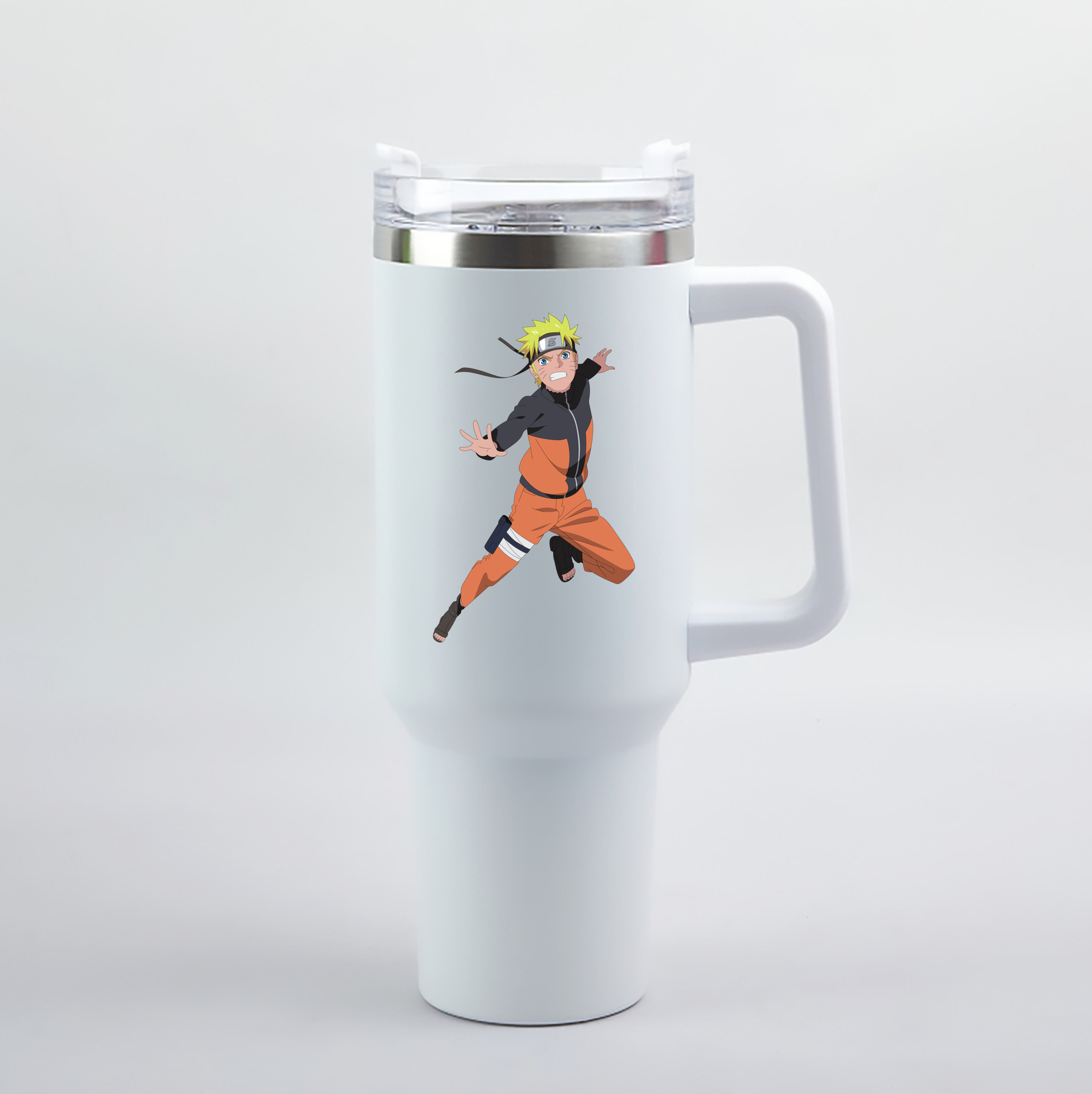 （画像用） NARUTO -ナルト- うずまき ナルト Uzumaki Naruto 1200mL車用タンブラー（カラープリント）