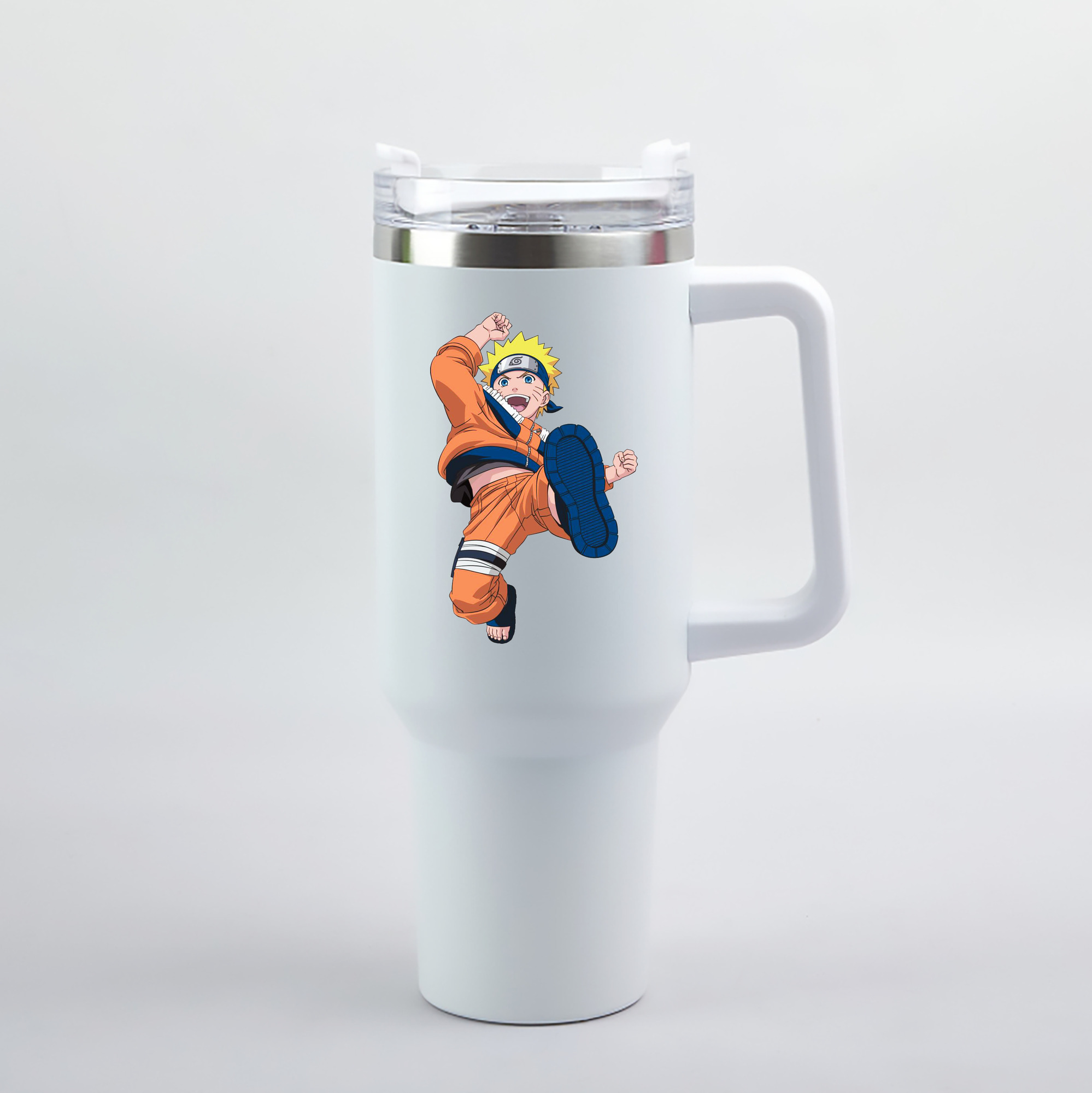 （画像用） NARUTO -ナルト- うずまき ナルト Uzumaki Naruto 1200mL車用タンブラー（カラープリント）