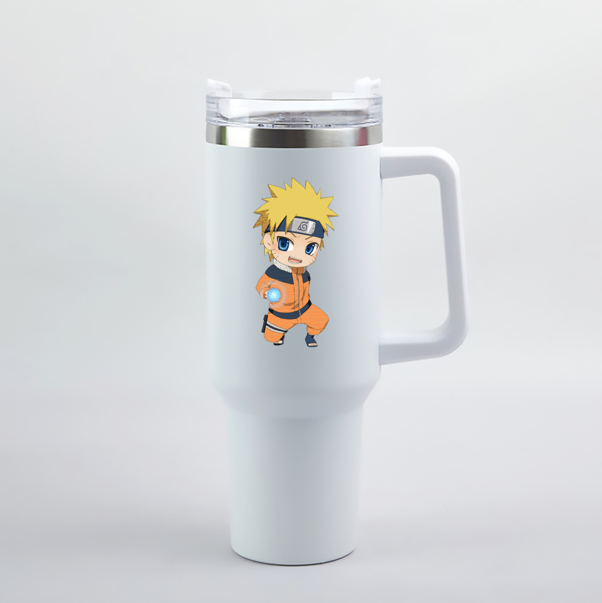 （画像用） NARUTO -ナルト- うずまき ナルト Uzumaki Naruto 1200mL車用タンブラー（カラープリント）