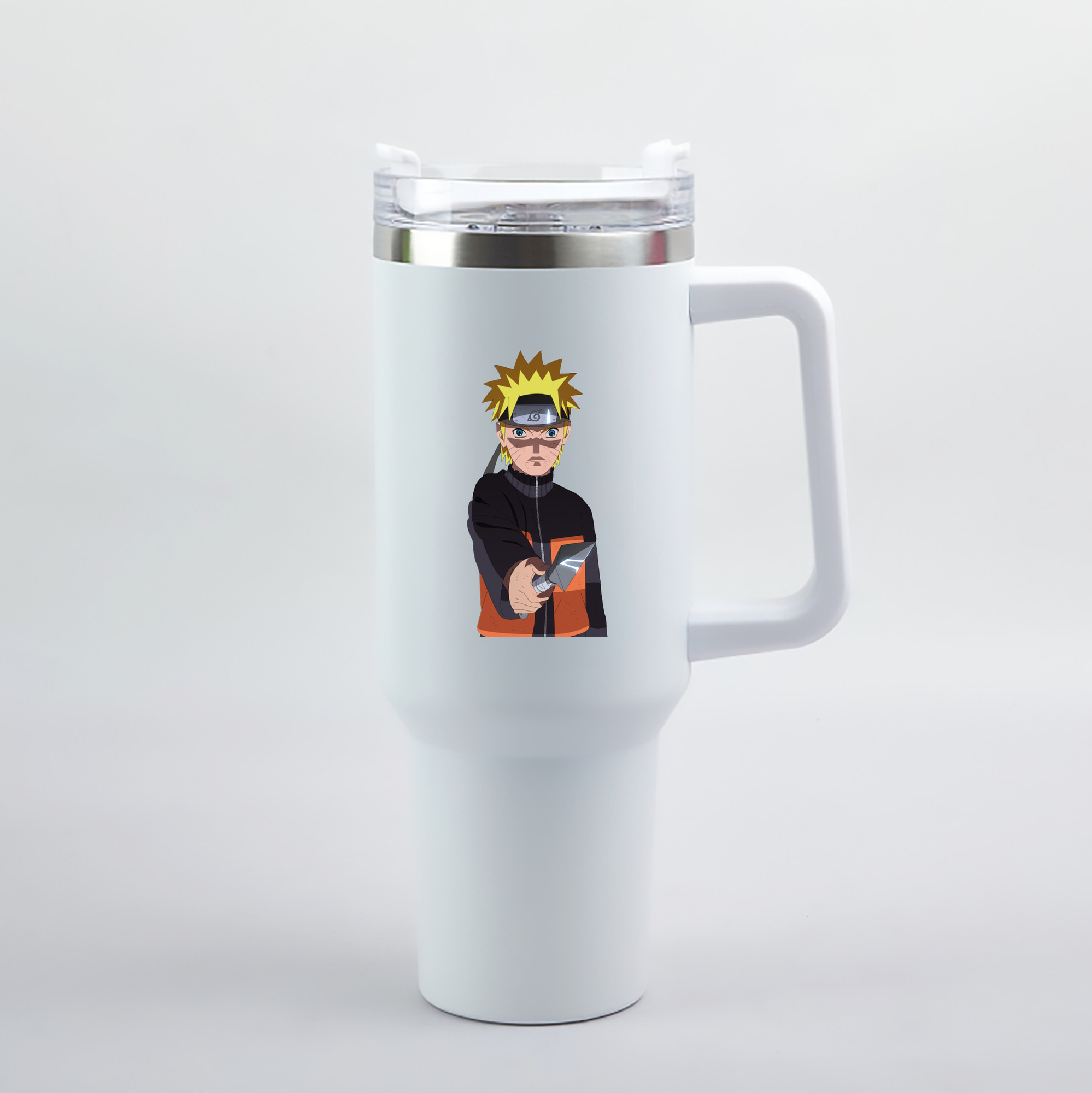 （画像用） NARUTO -ナルト- うずまき ナルト Uzumaki Naruto 1200mL車用タンブラー（カラープリント）
