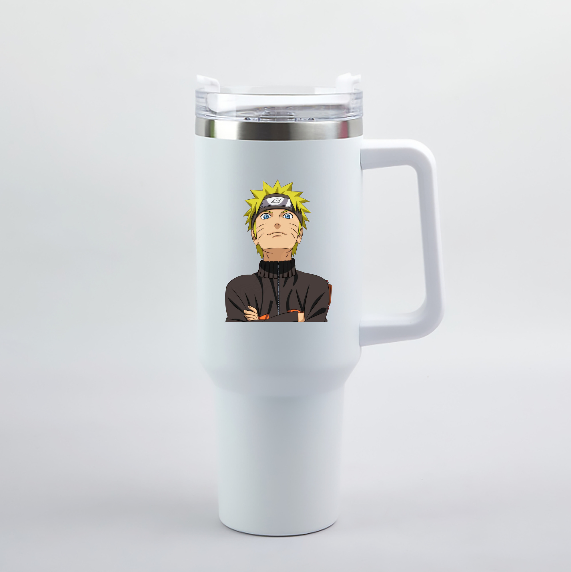 （画像用） NARUTO -ナルト- うずまき ナルト Uzumaki Naruto 1200mL車用タンブラー（カラープリント）